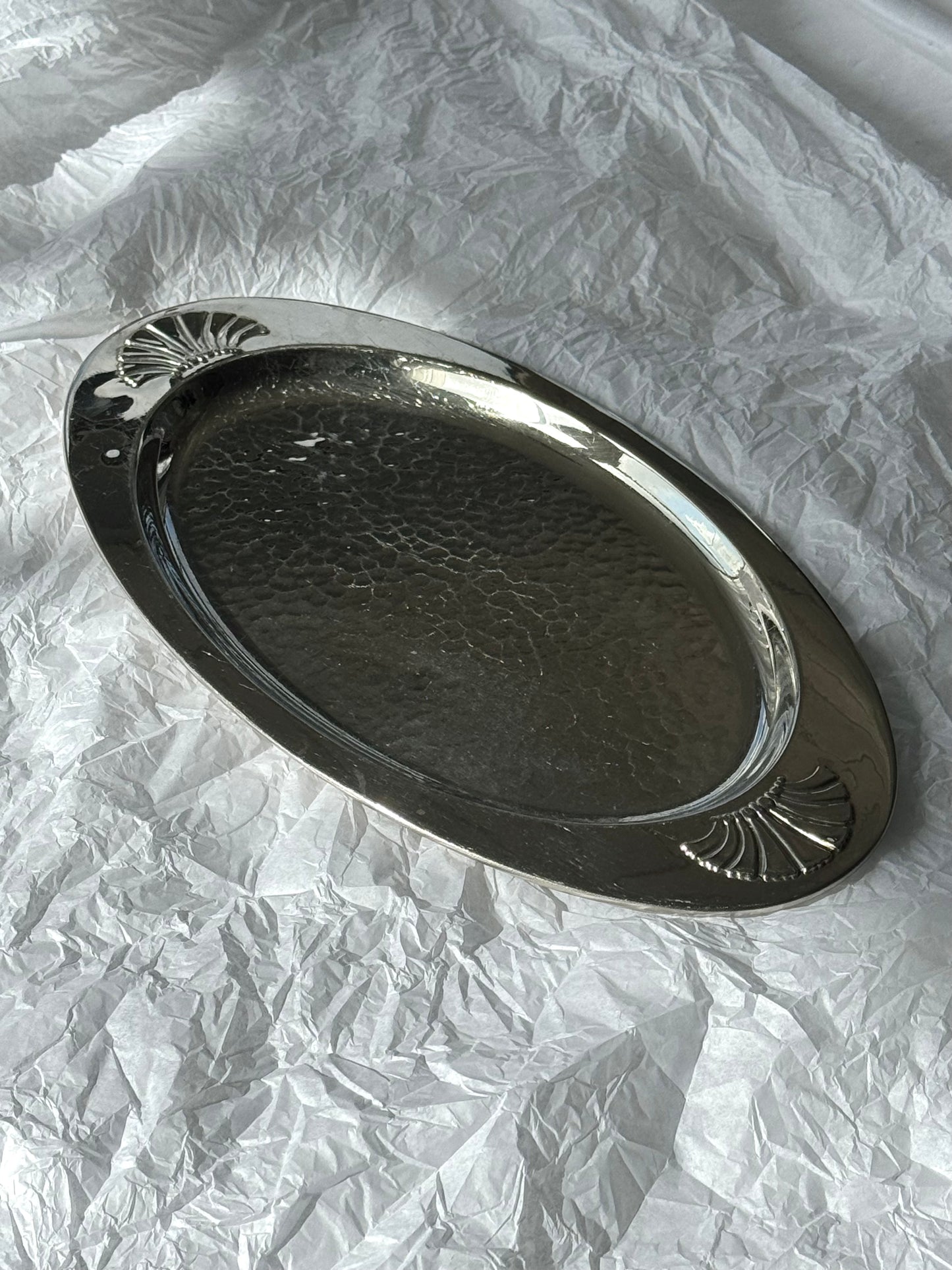 Hammered clam dish