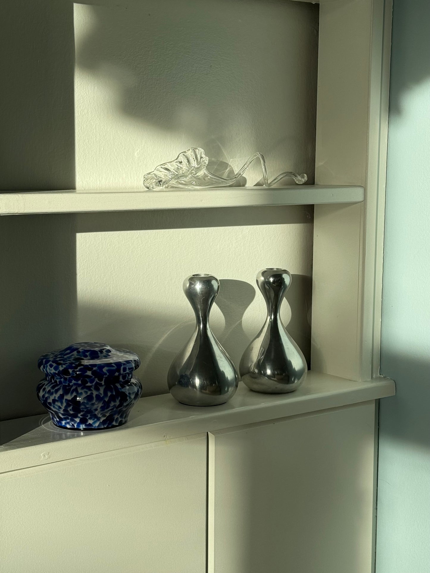 Aluminium candleholders