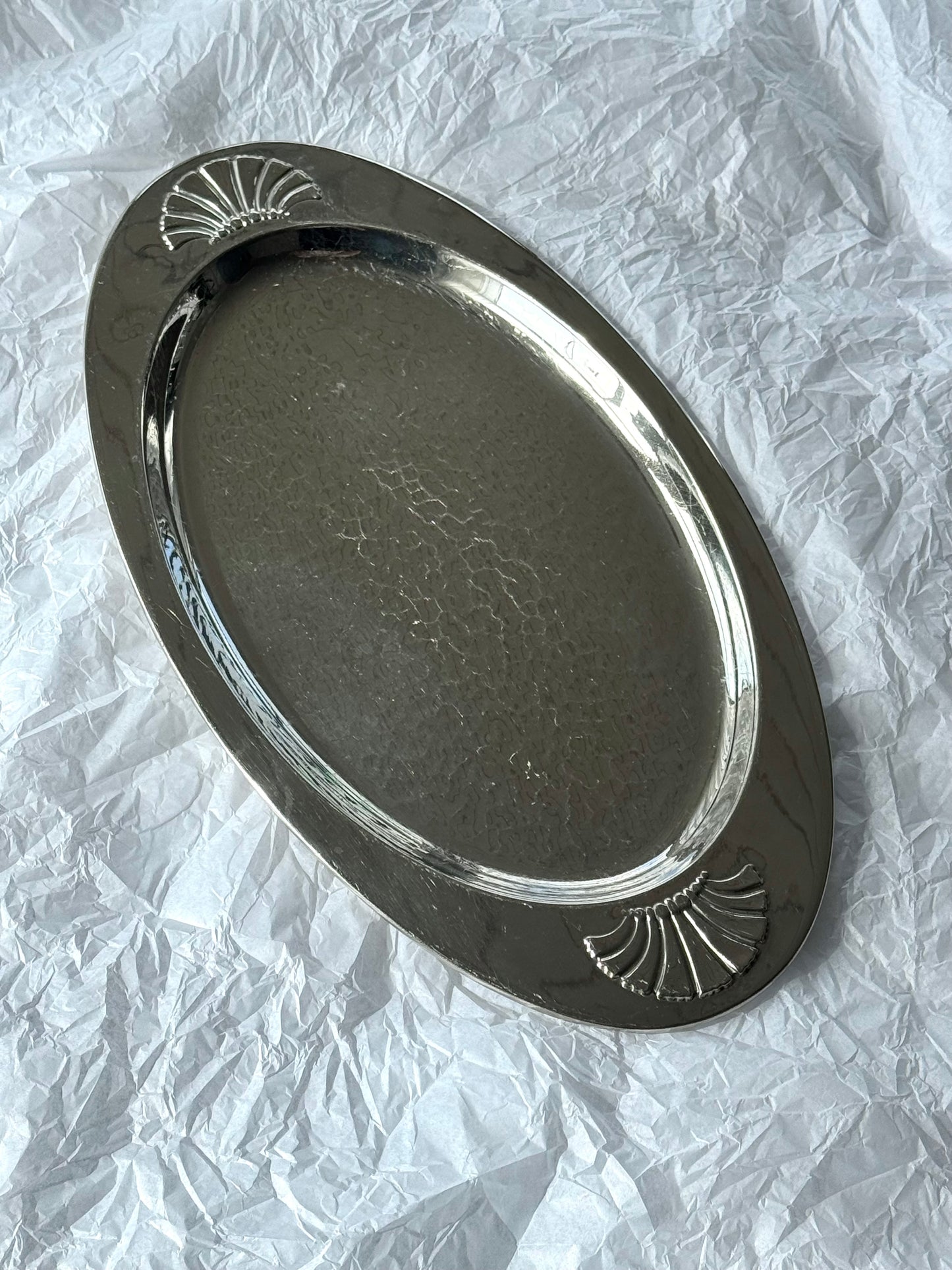 Hammered clam dish