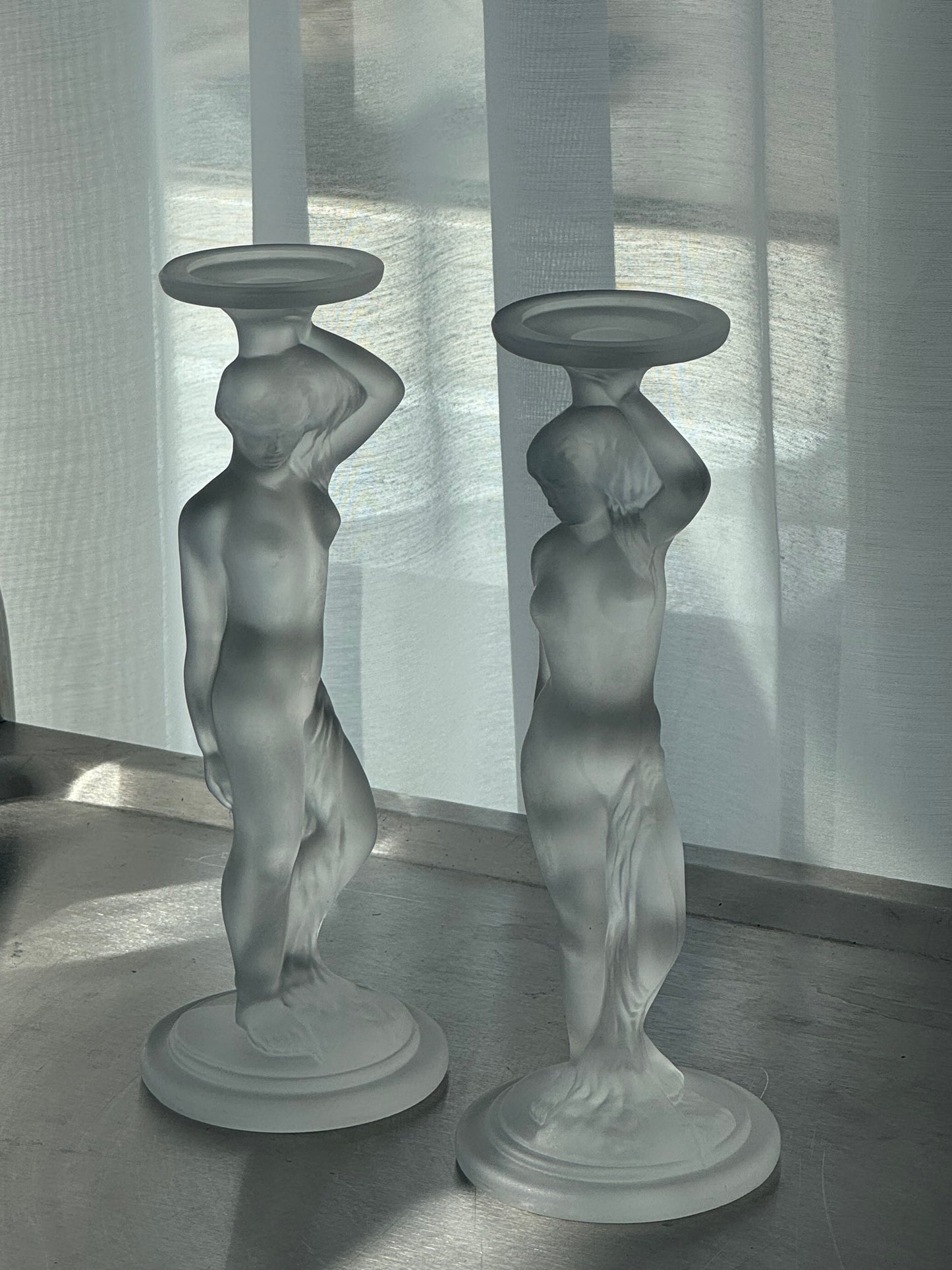 Venus candleholders