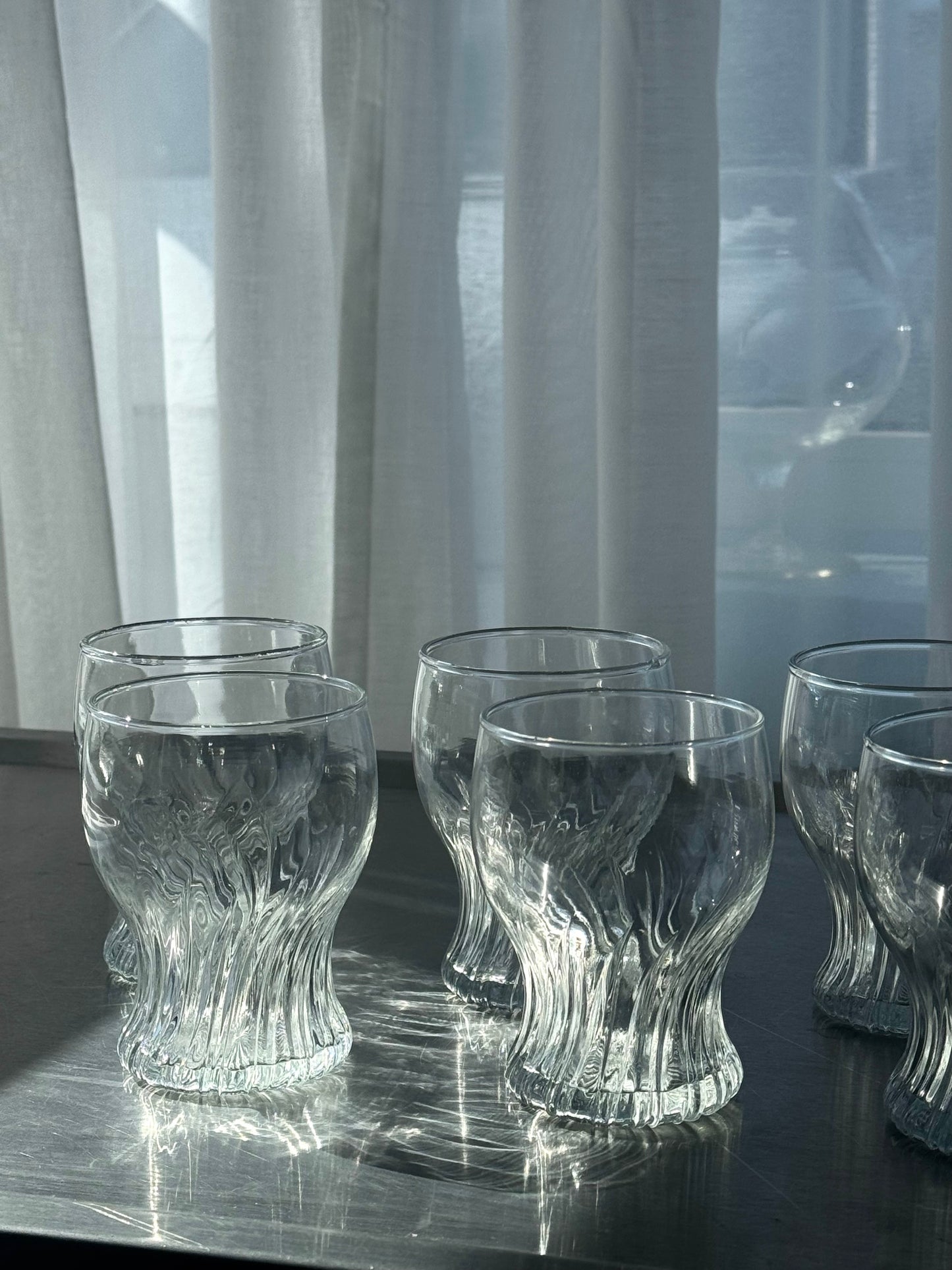 Swirling glasses