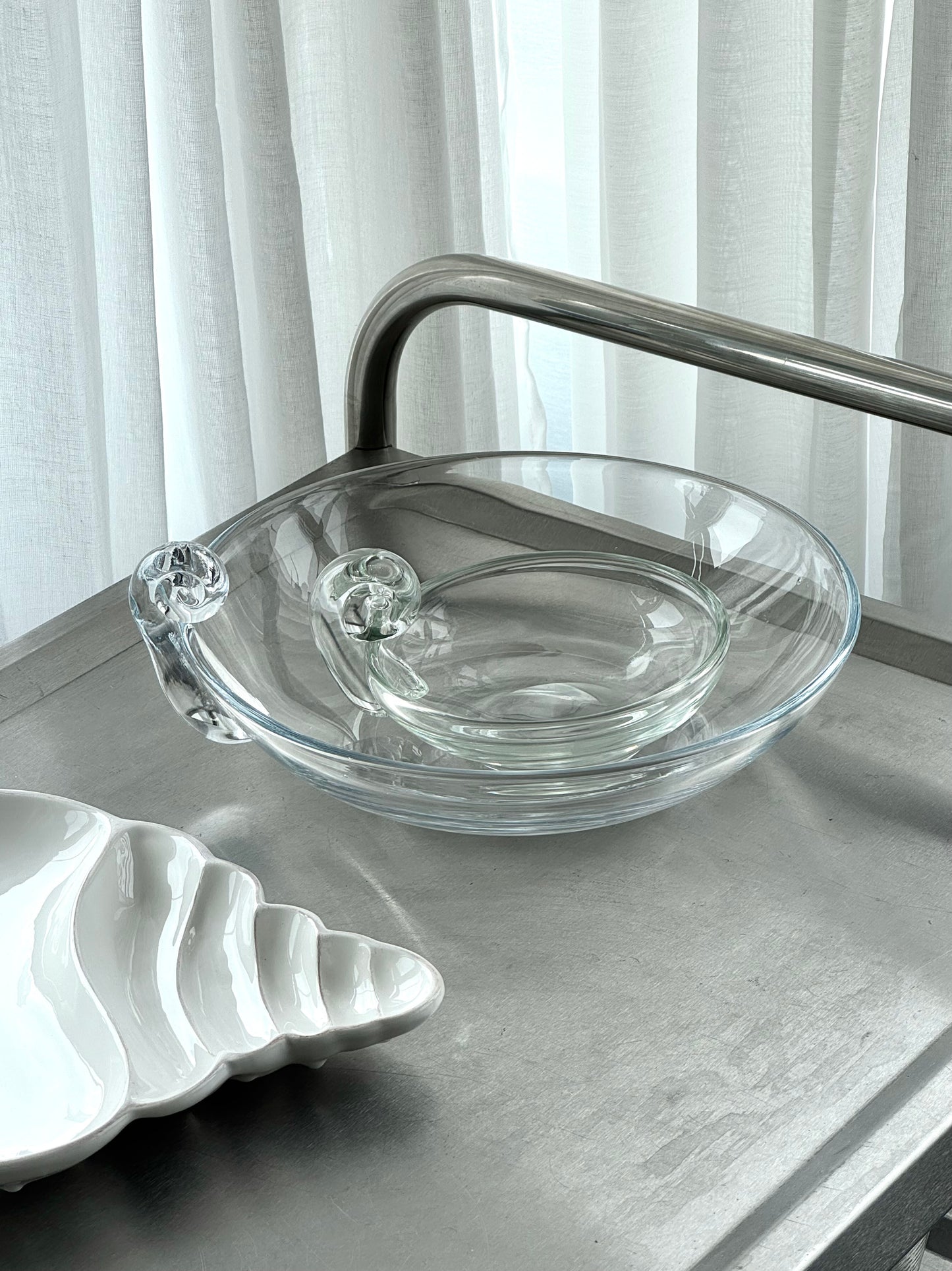 Big crystal bowl