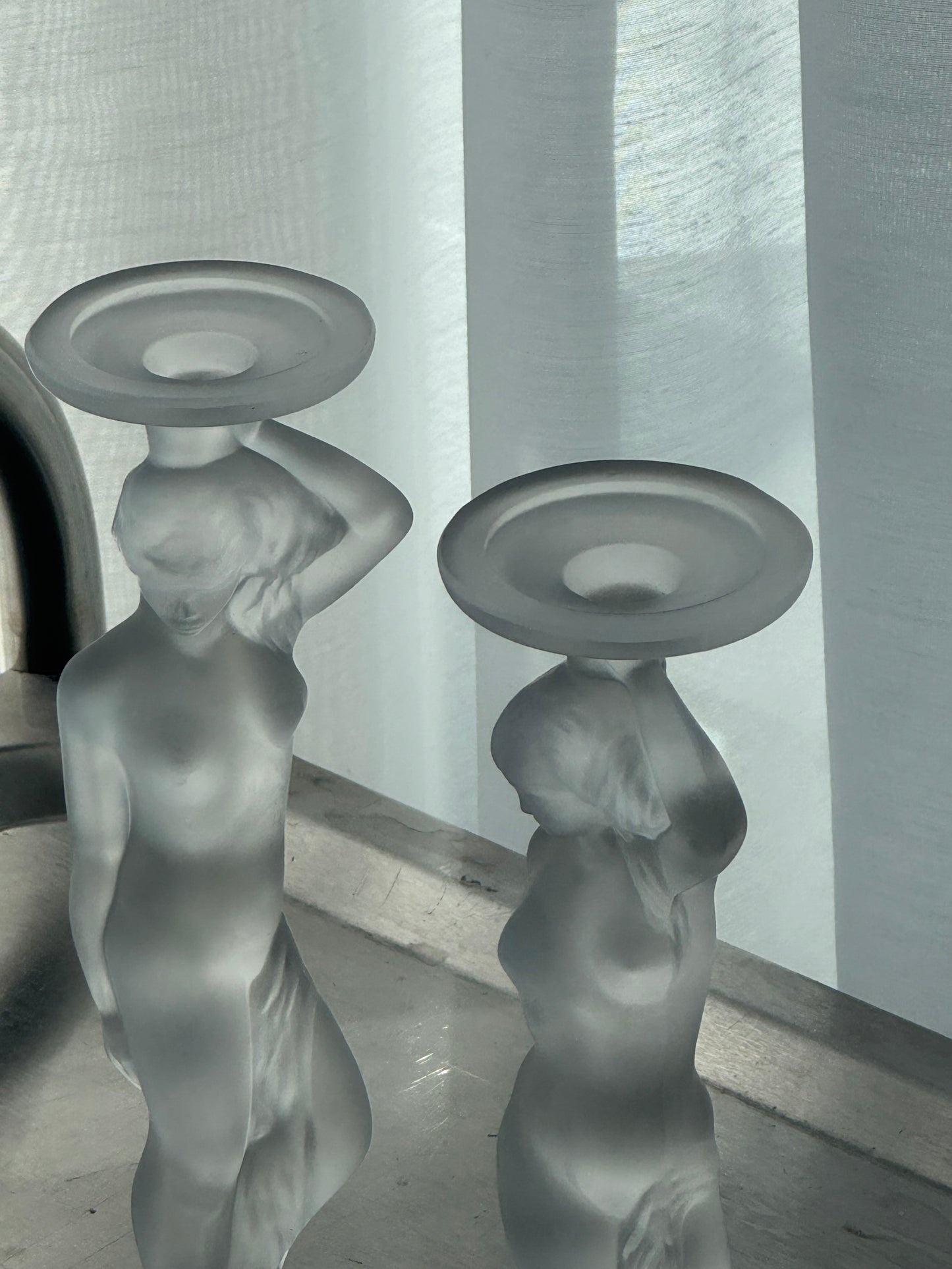 Venus candleholders