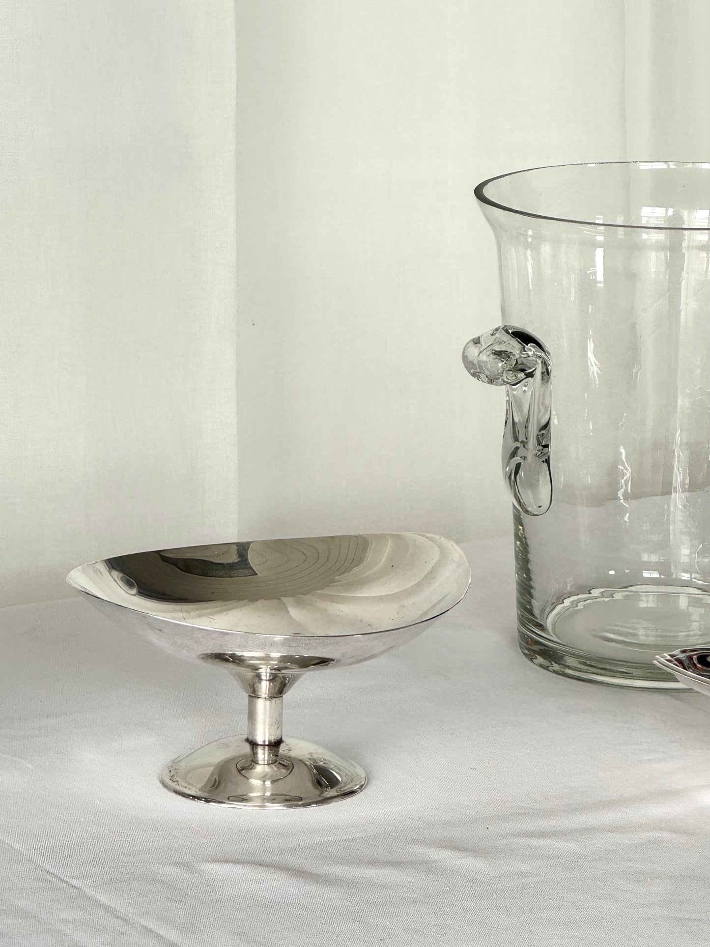 Silver plated stand