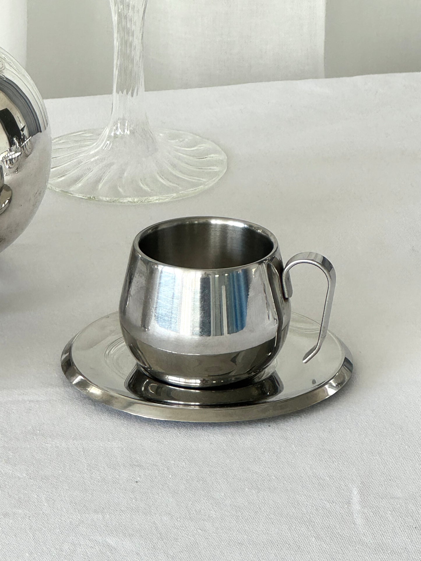 Inox italy espresso cups