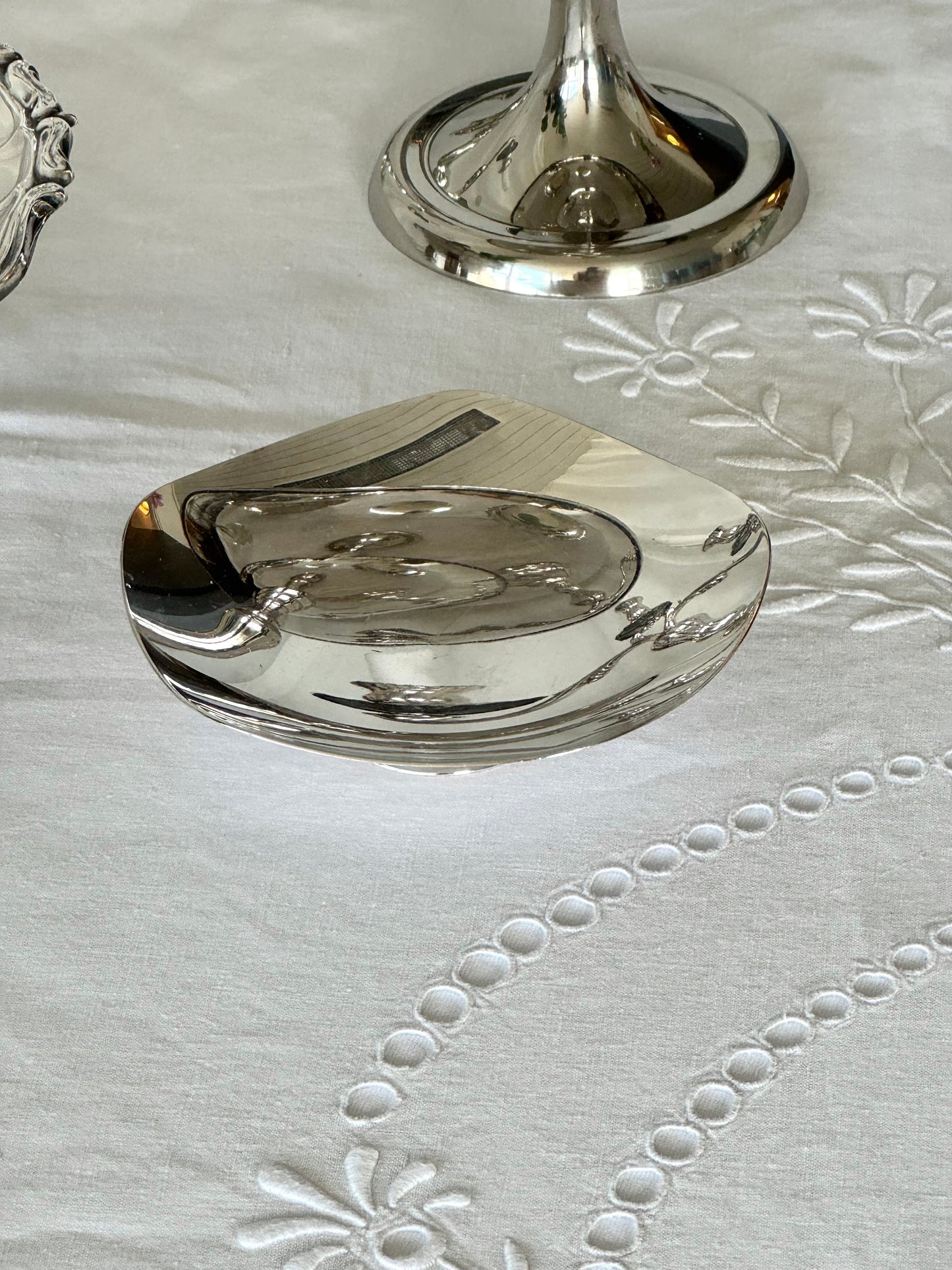 Small Silver plated stand