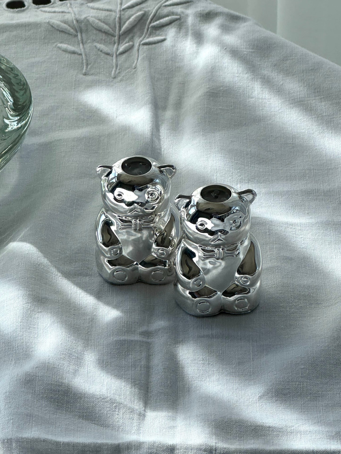 Teddy bear salt and pepper