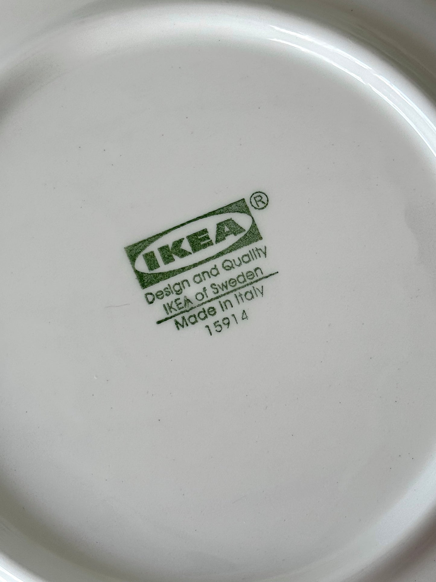 Italian Ikea plates