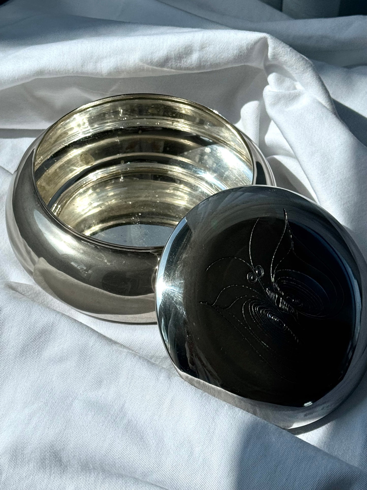 Silver plate box