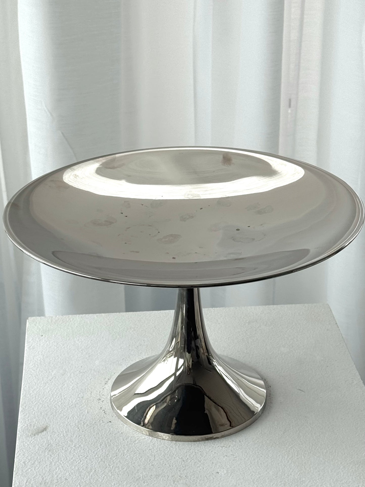Silver plated stand
