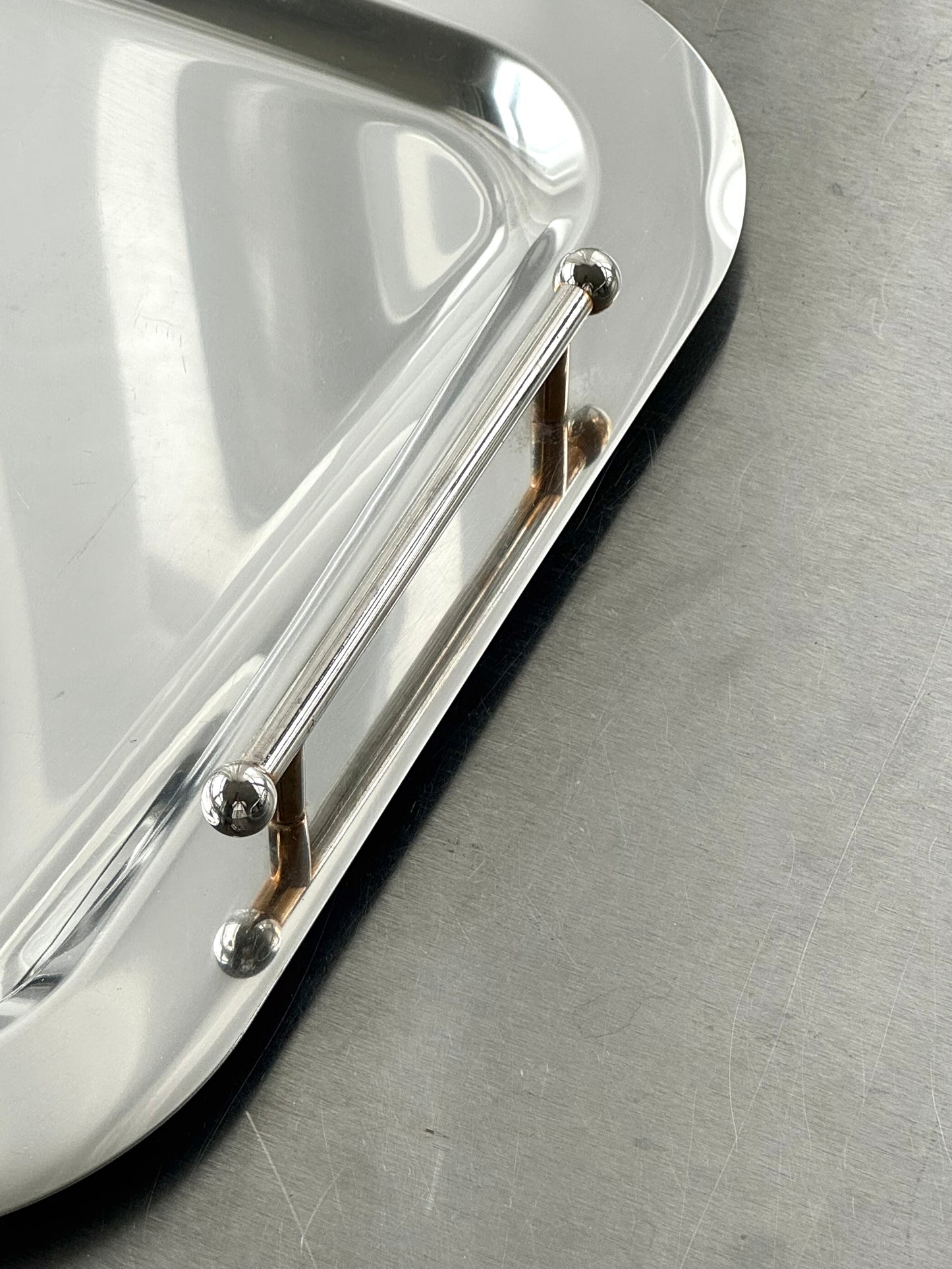 Steel tray