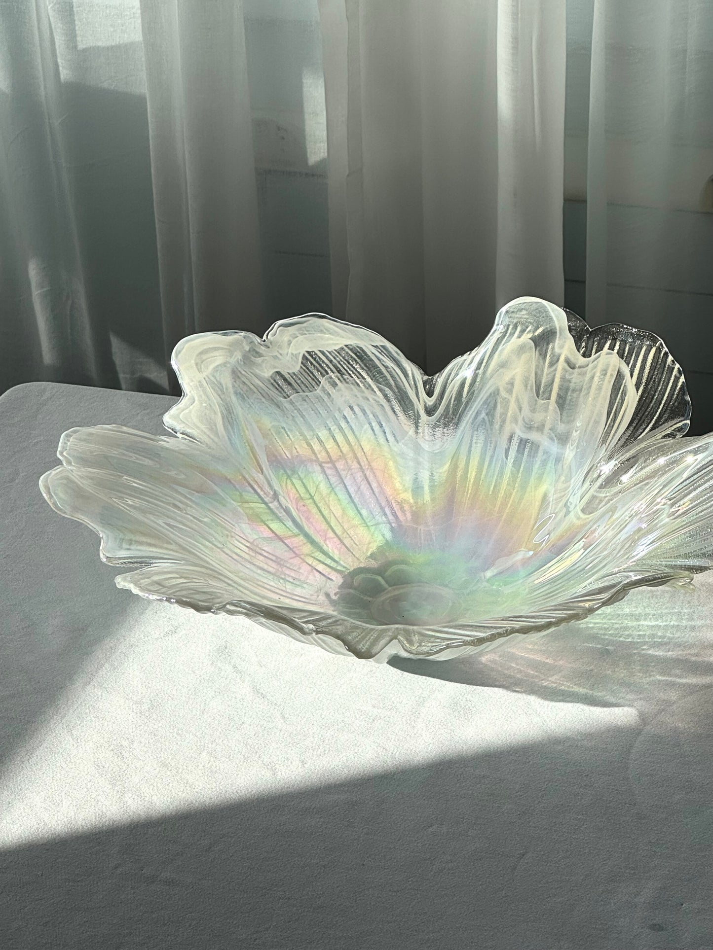 Mother of Pearl flower bowl