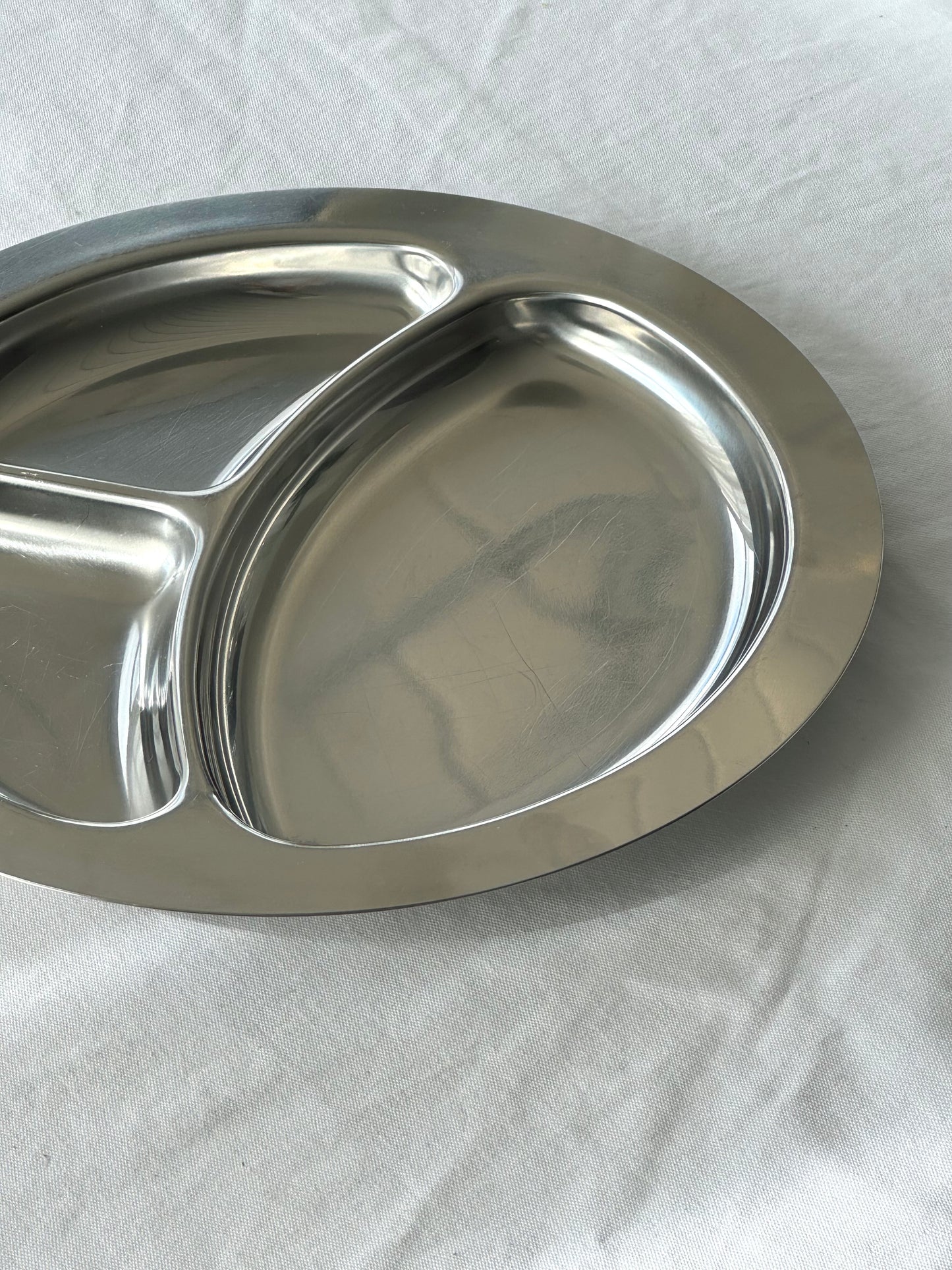 Steel dish