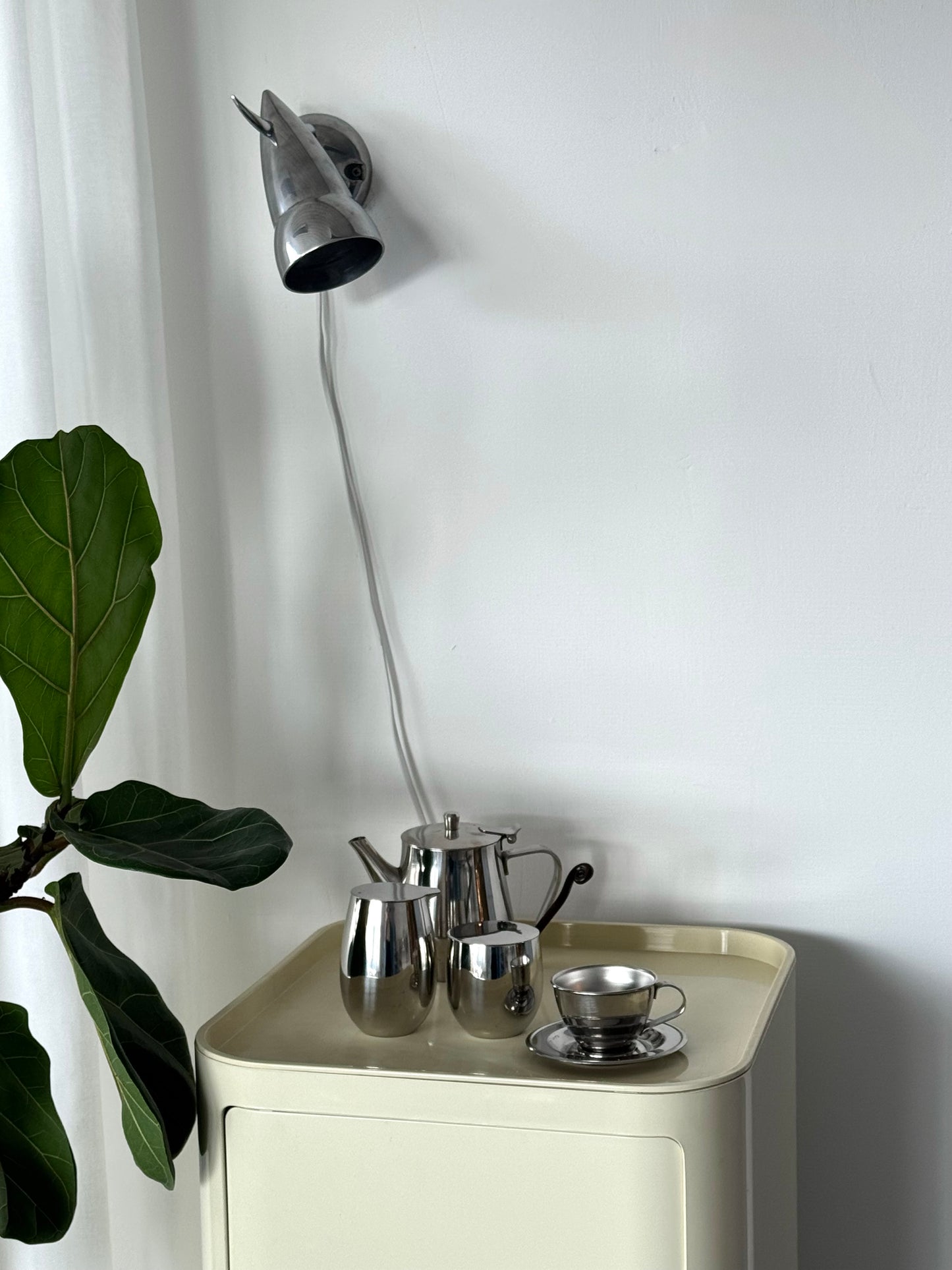 Bodum milk and sugar bowl.