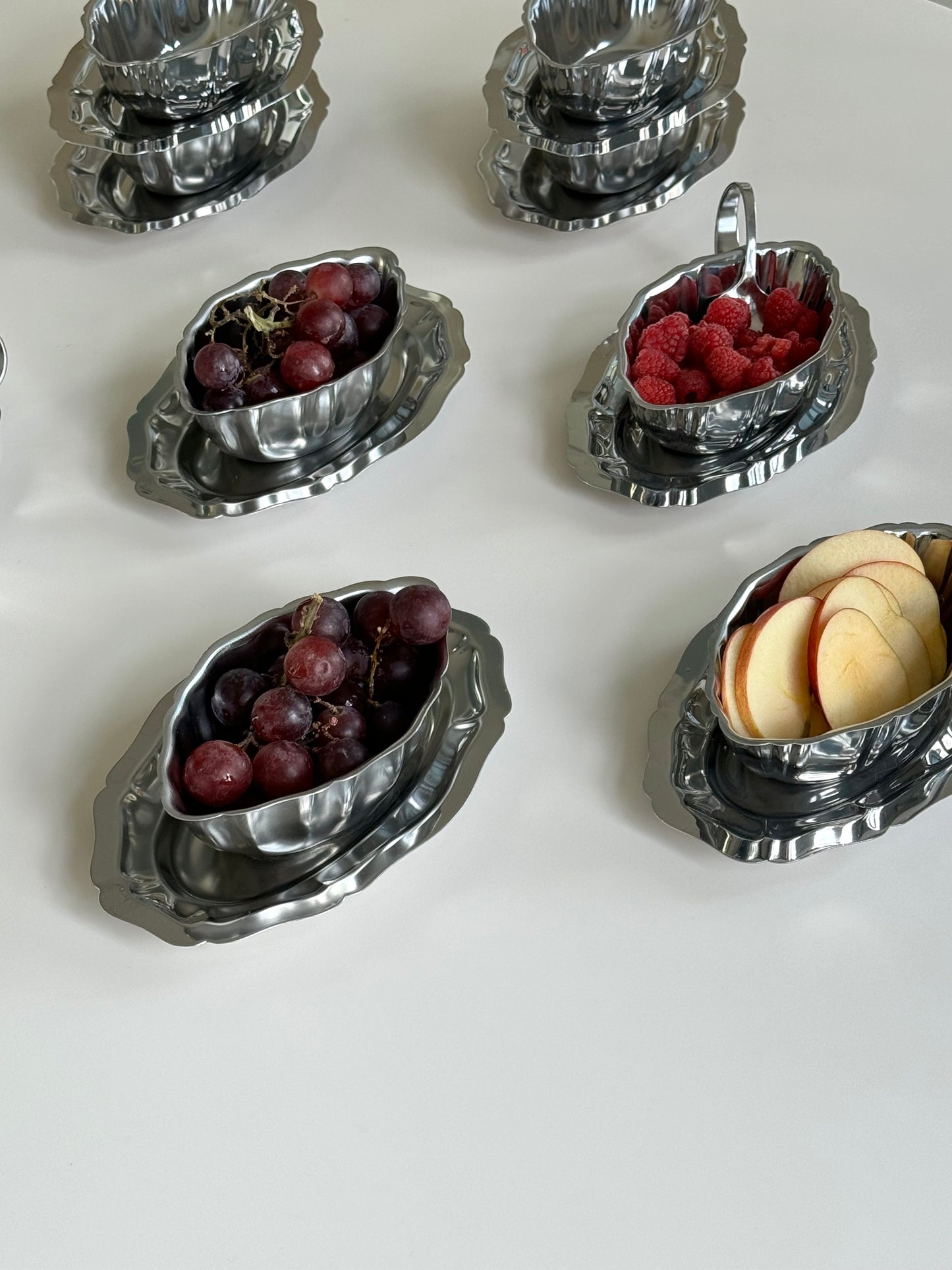 French steel saucer