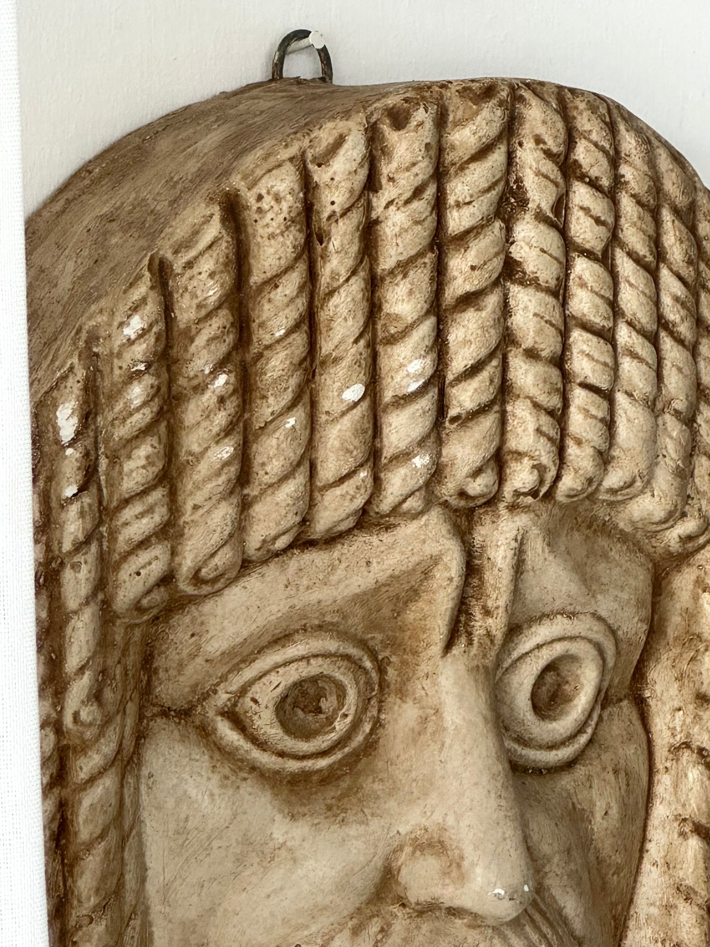 Vintage face relief