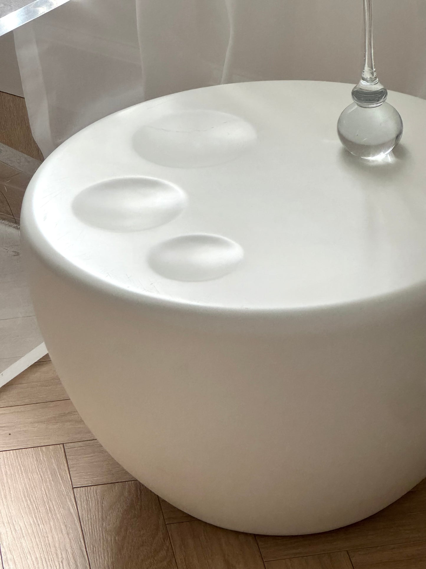 Space age side table