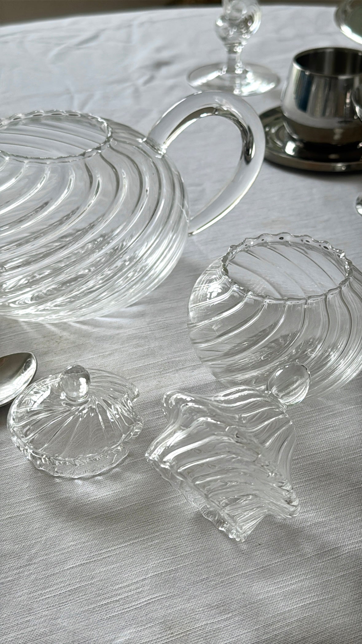 Handmade tea set