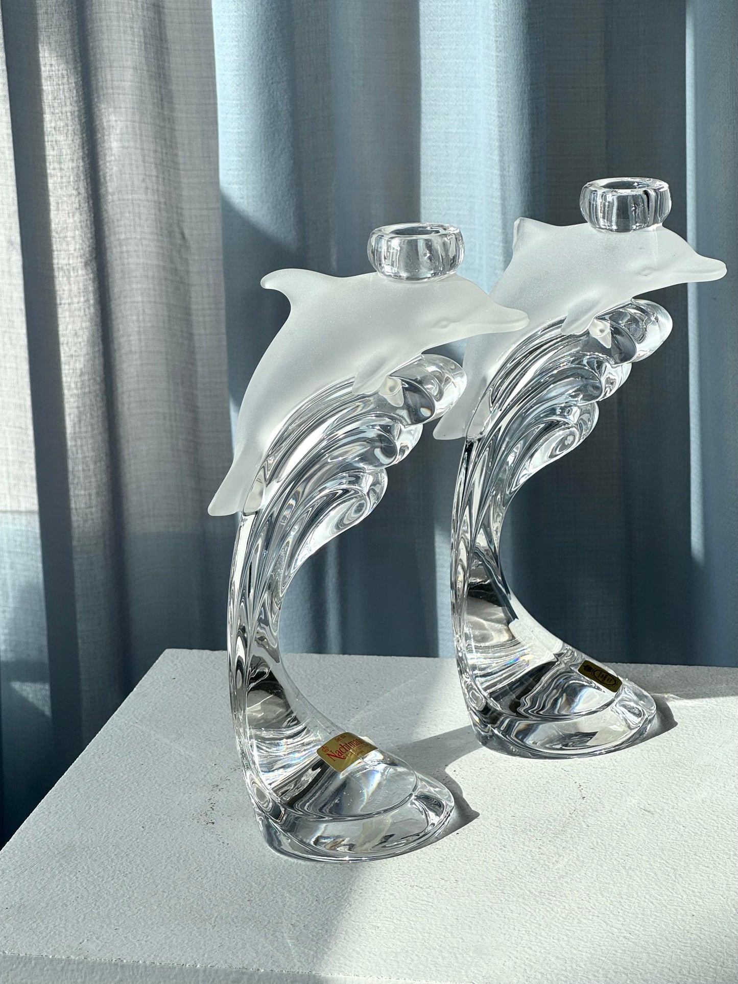 Dolphin candleholder