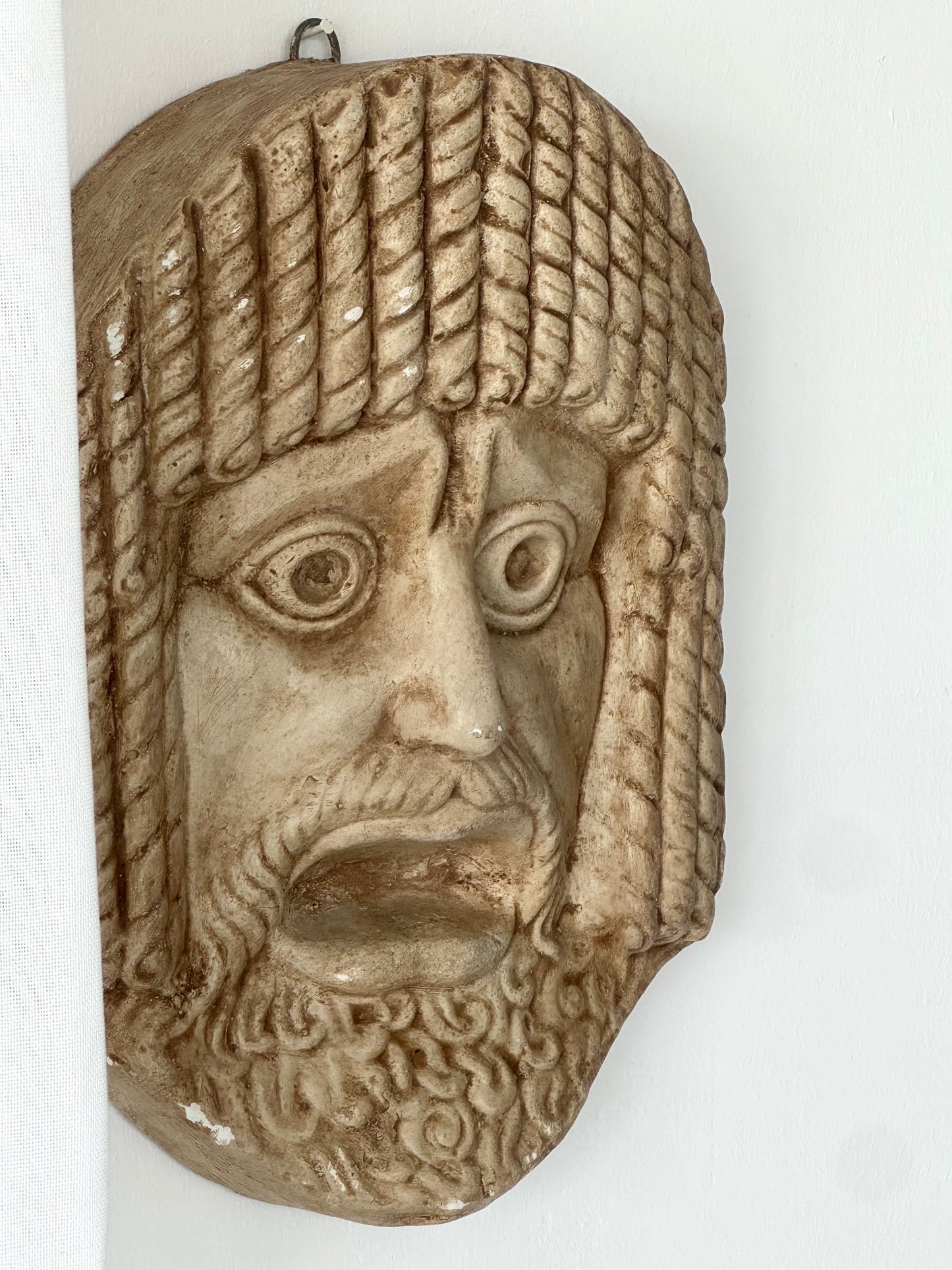 Vintage face relief
