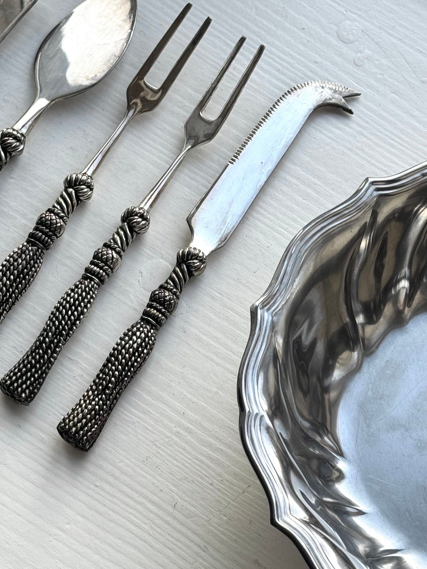 Silver plated service
