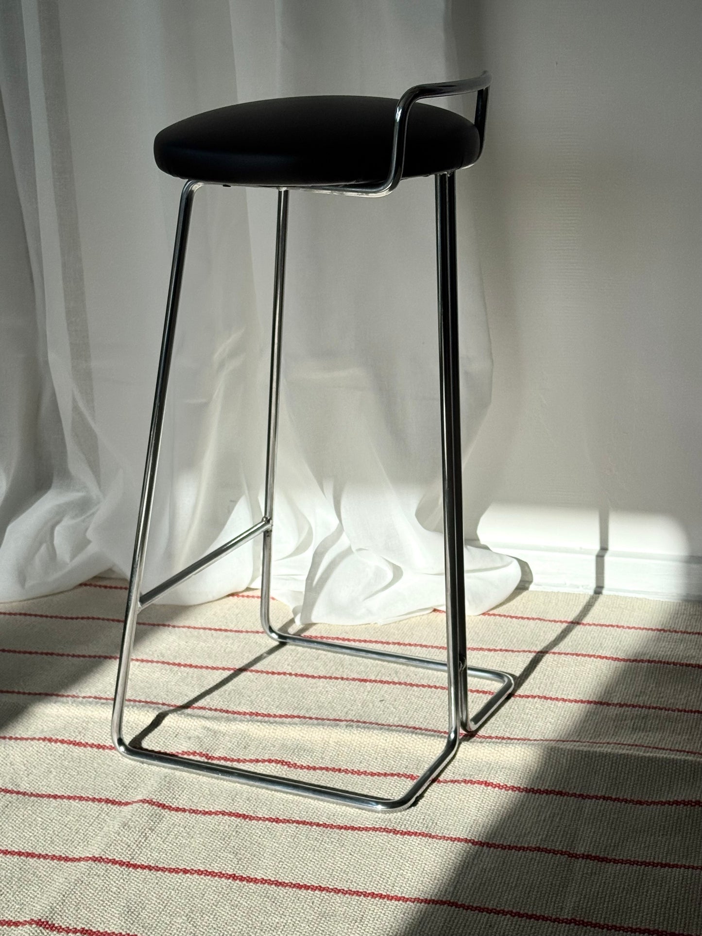 Chrome stool