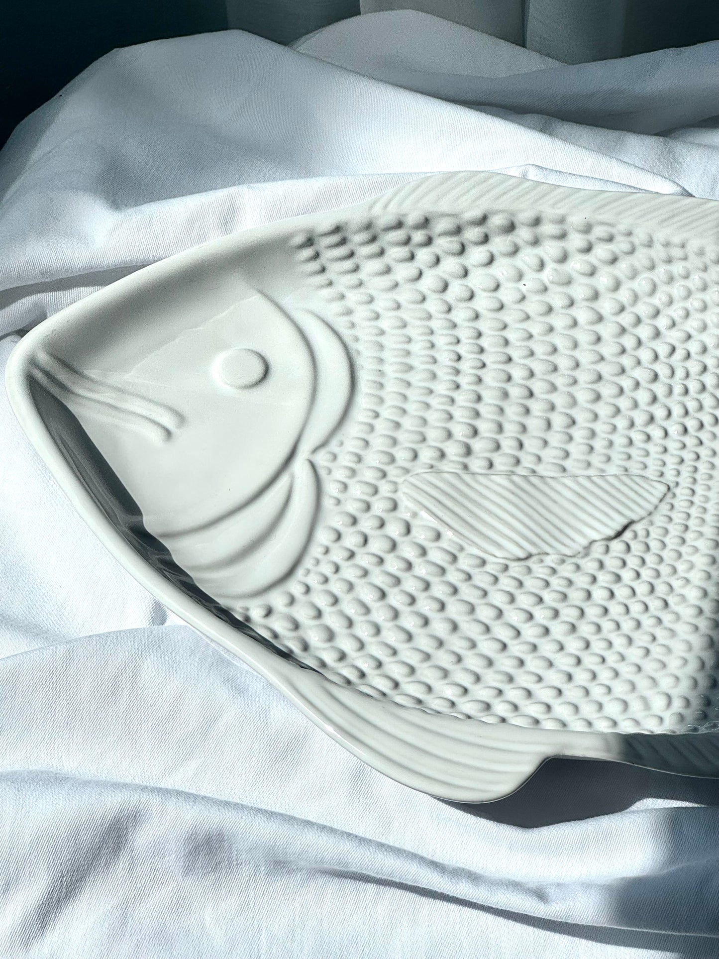 Ceramic fish dish