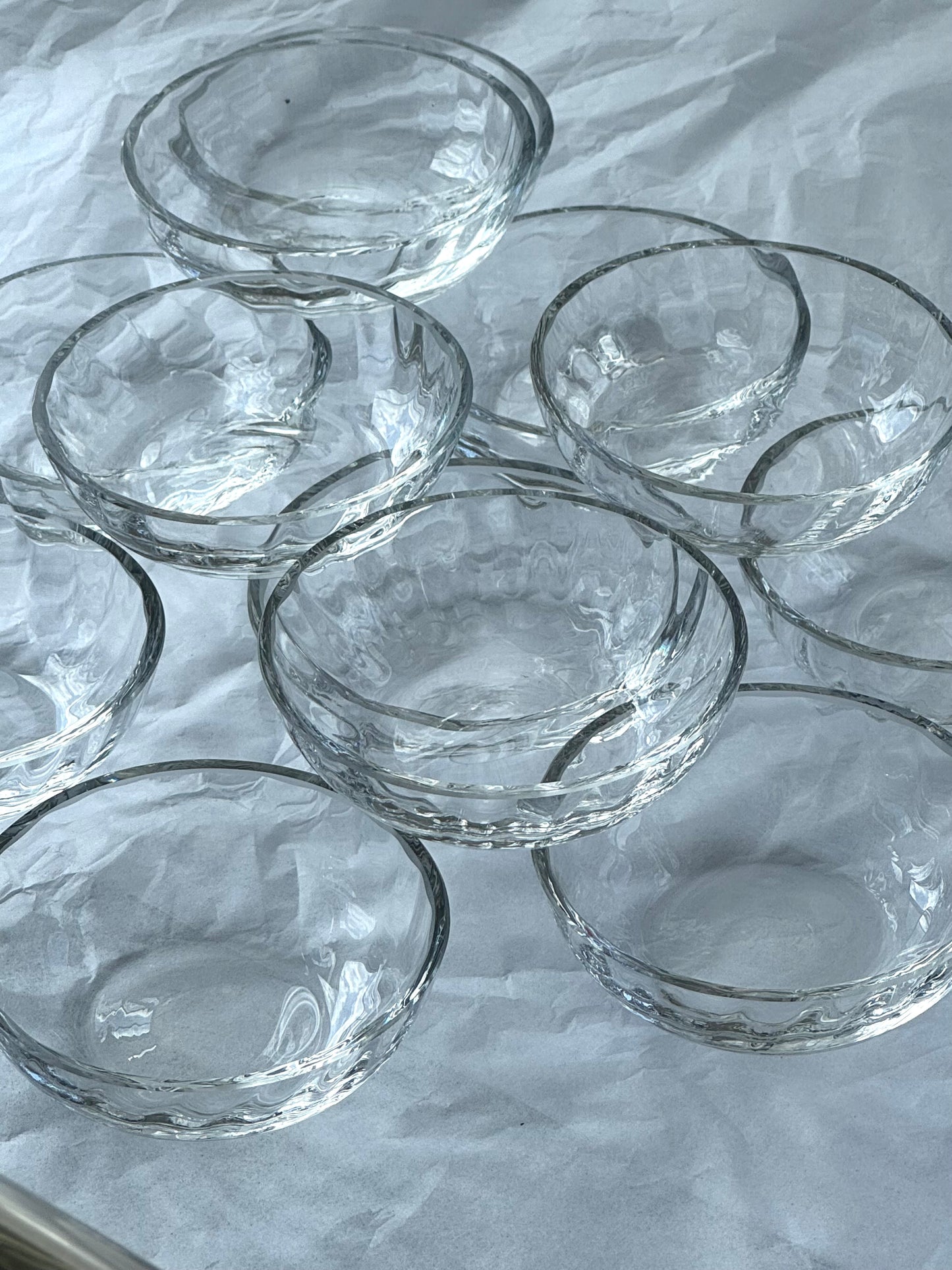 Crystal bowls