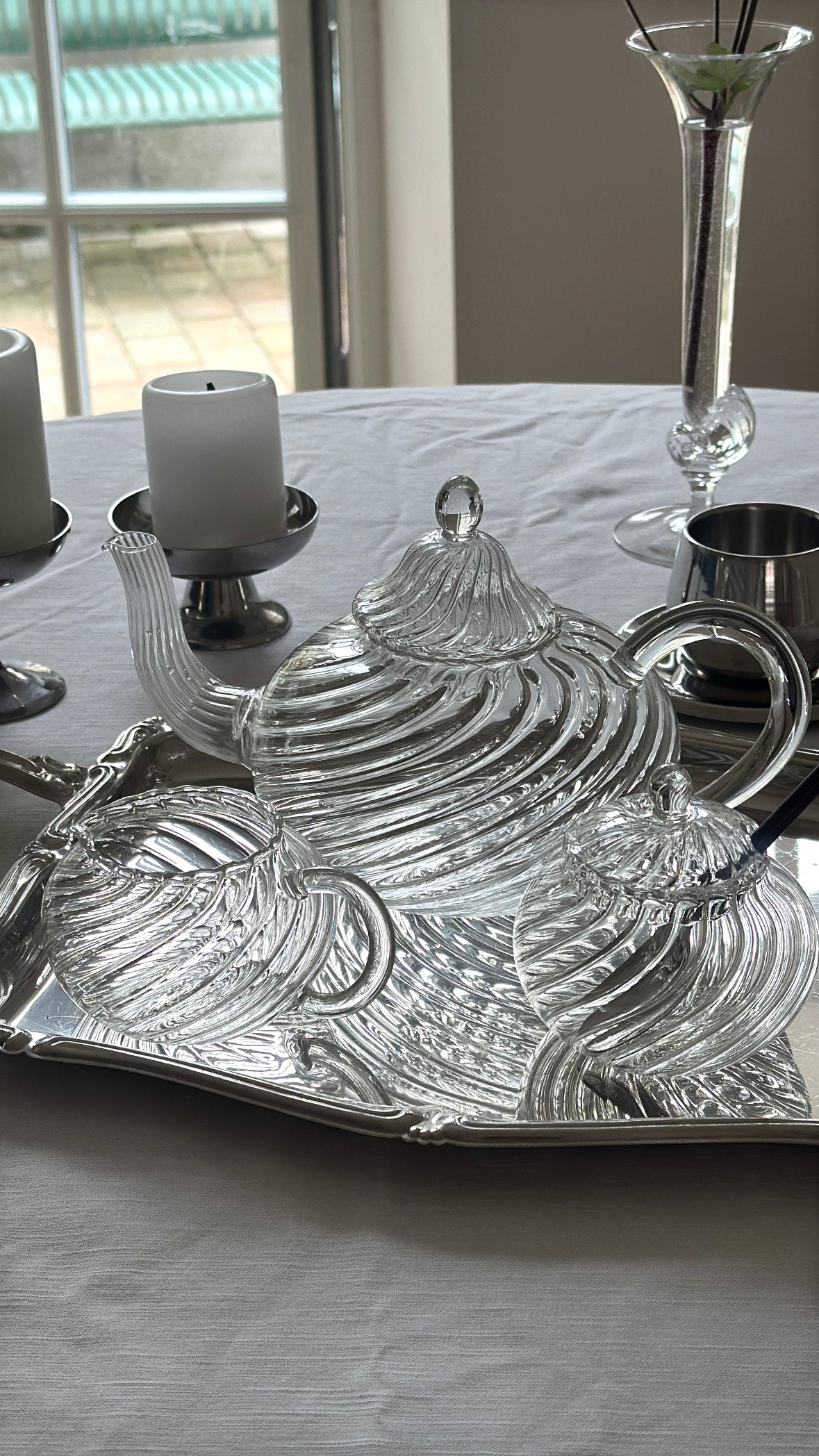 Handmade tea set