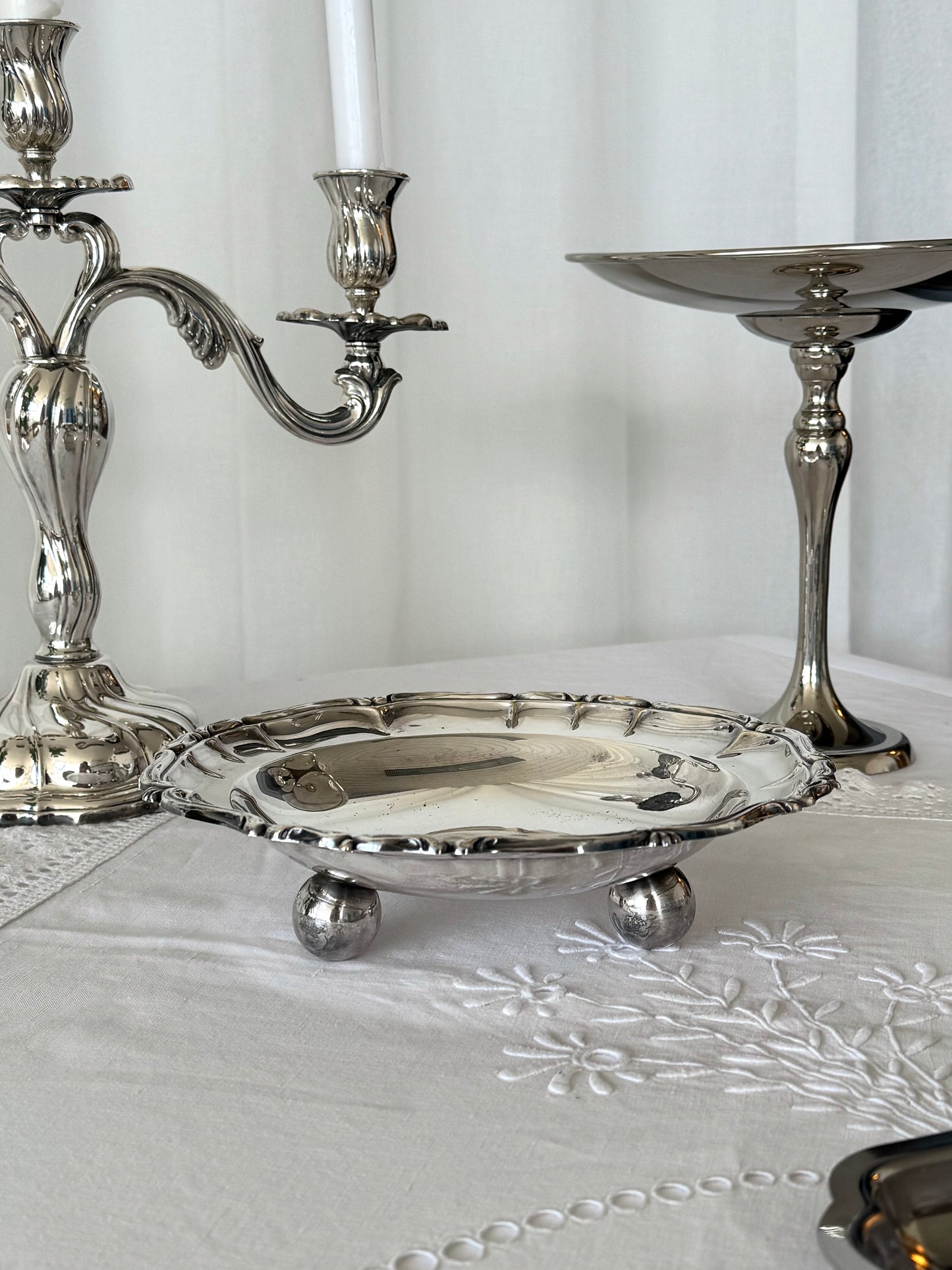 Silver plated bowl