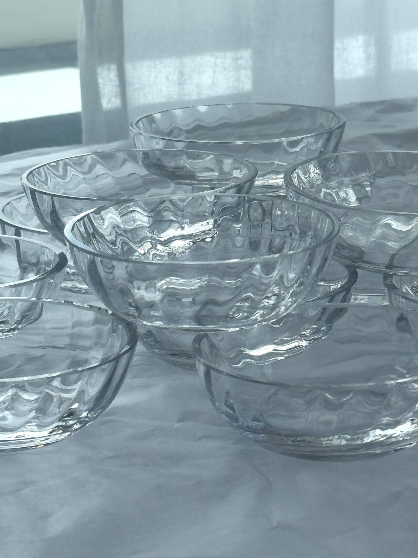 Crystal bowls