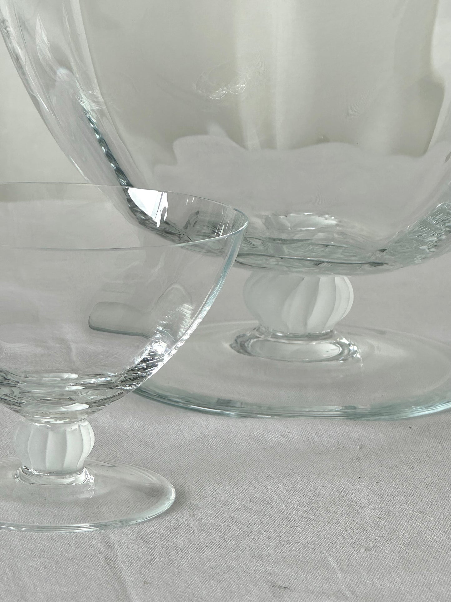 Crystal bowls