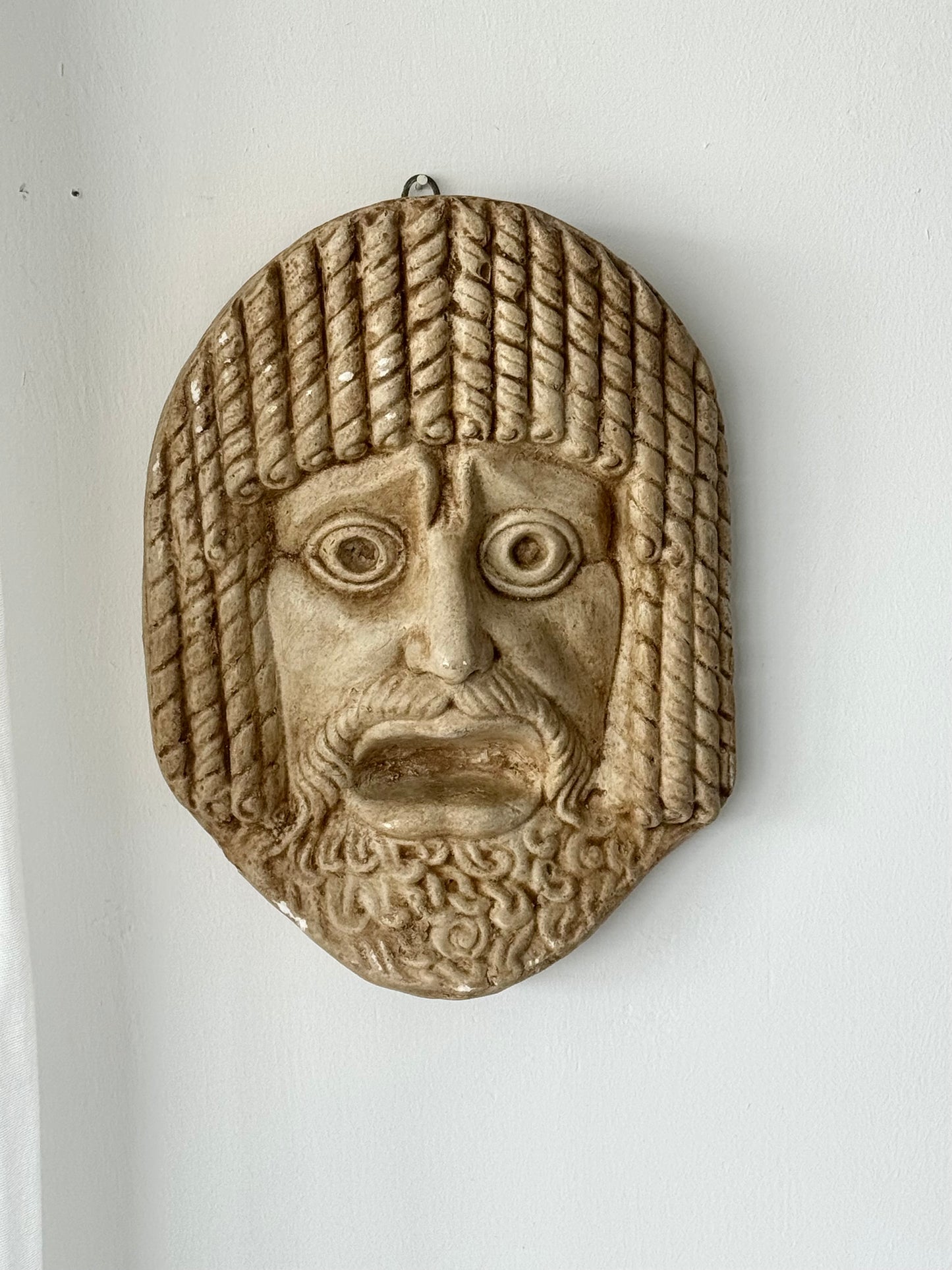 Vintage face relief