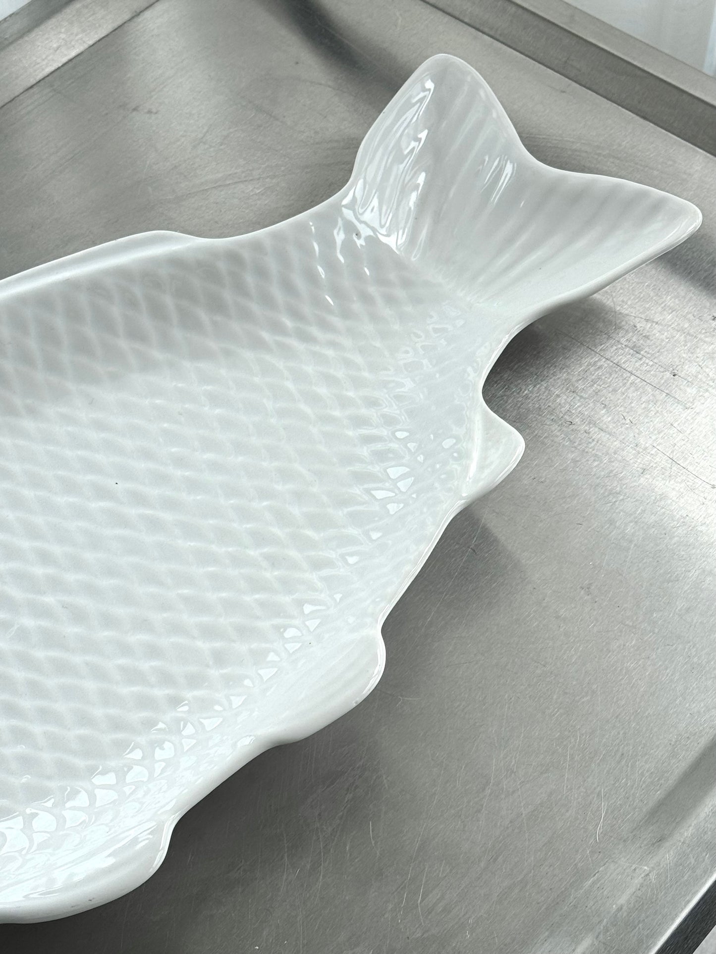 Ceramic fish dish