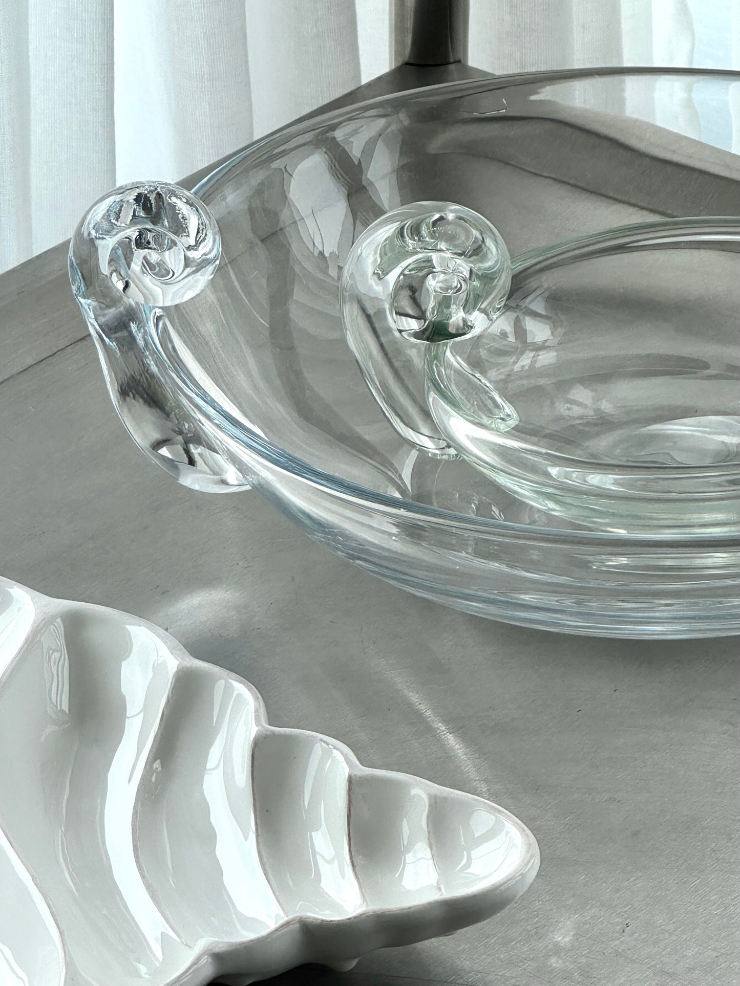 Big crystal bowl