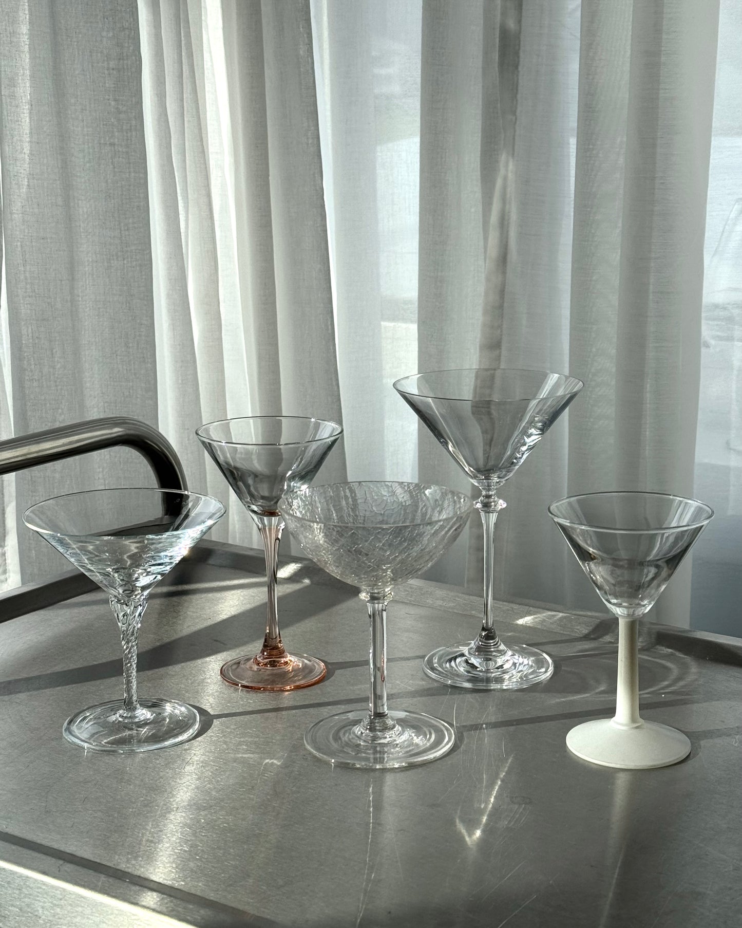 Cocktail glasses