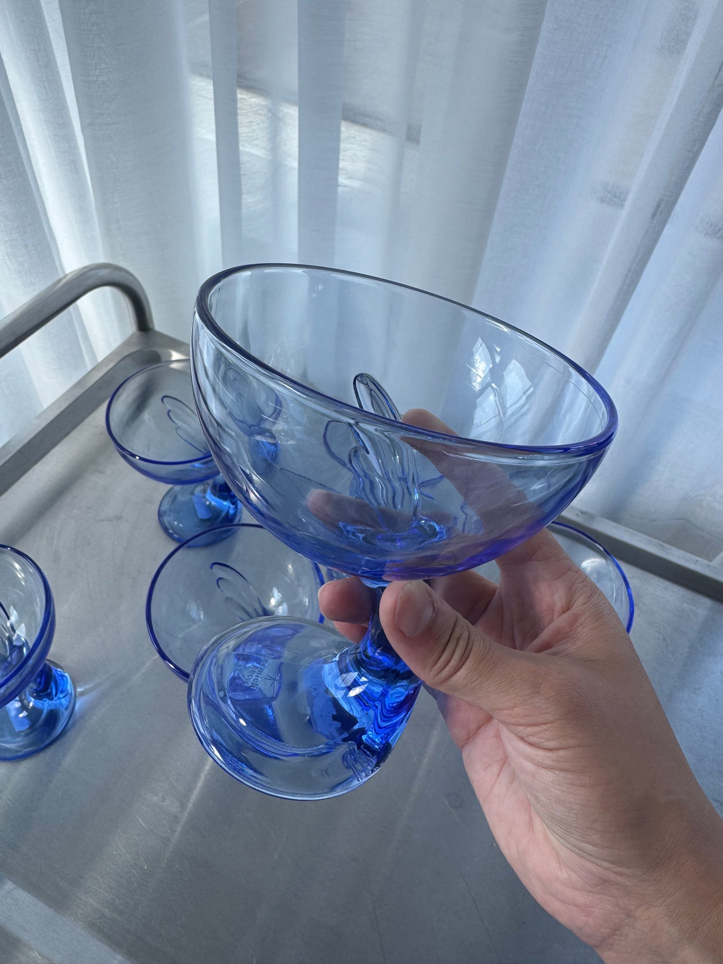 Bormioli dessert glasses