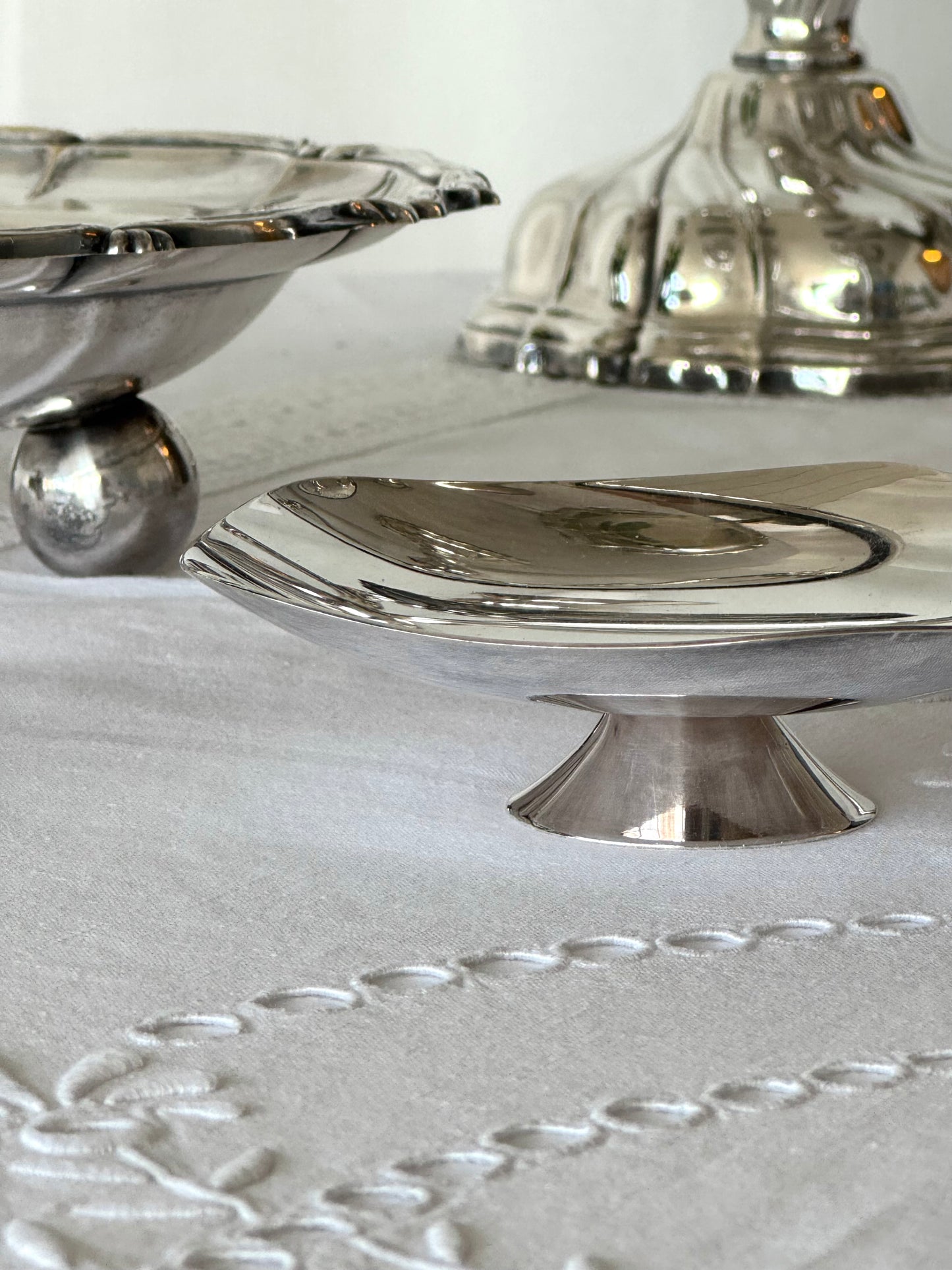 Small Silver plated stand