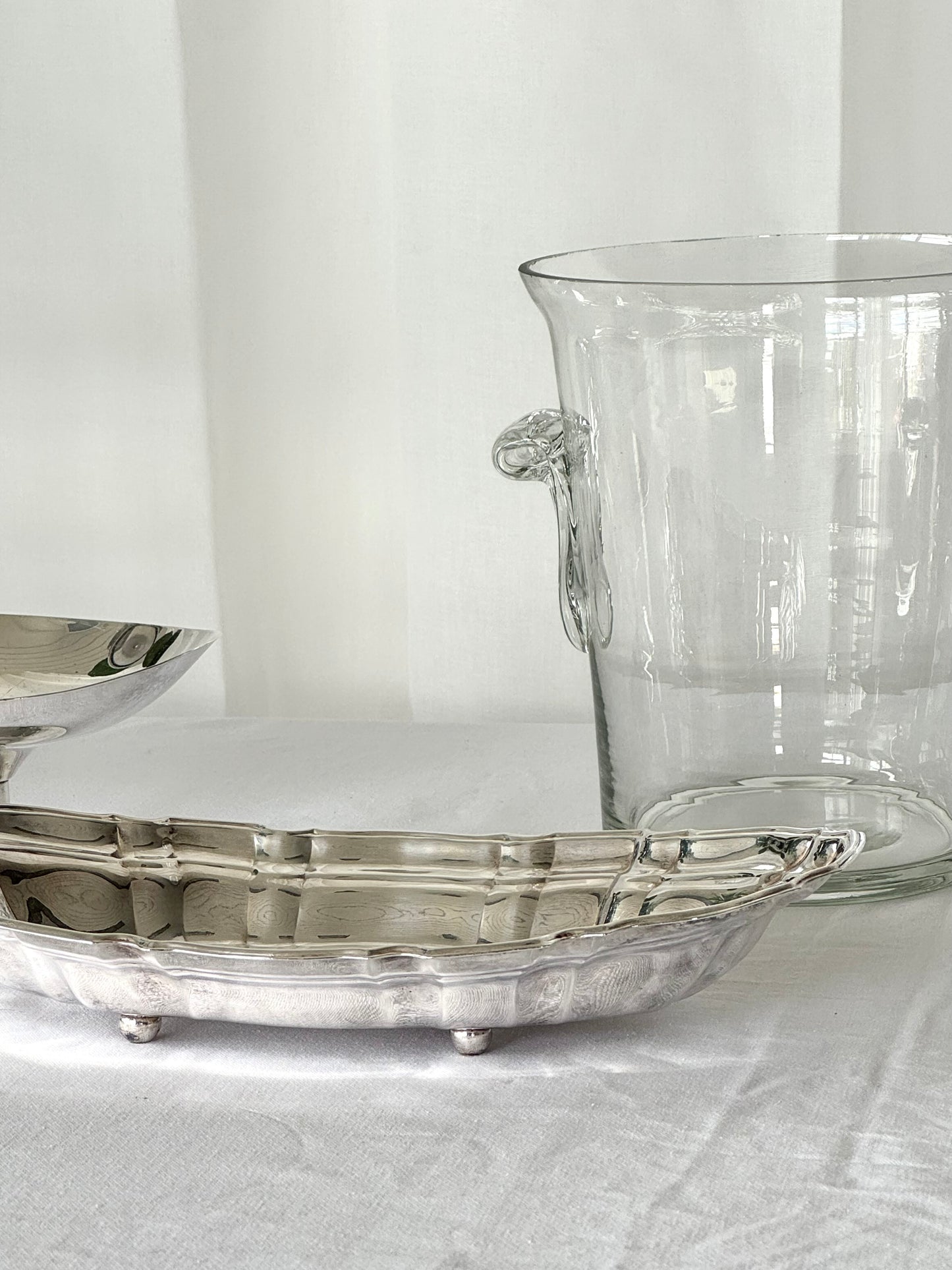 English Silver plate bowl
