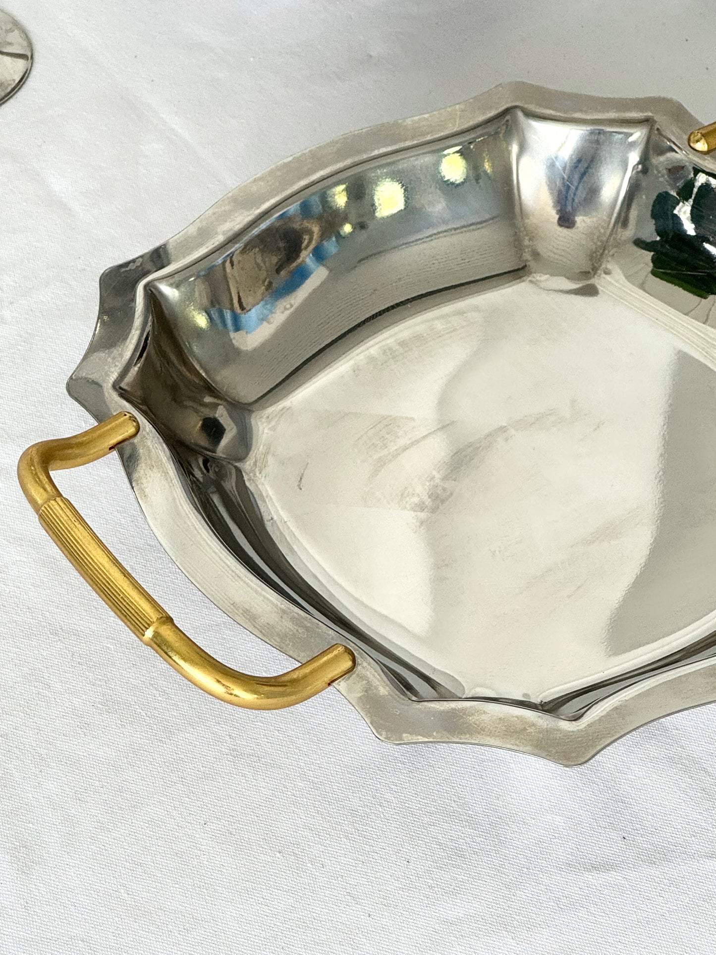 Brass detailed trays