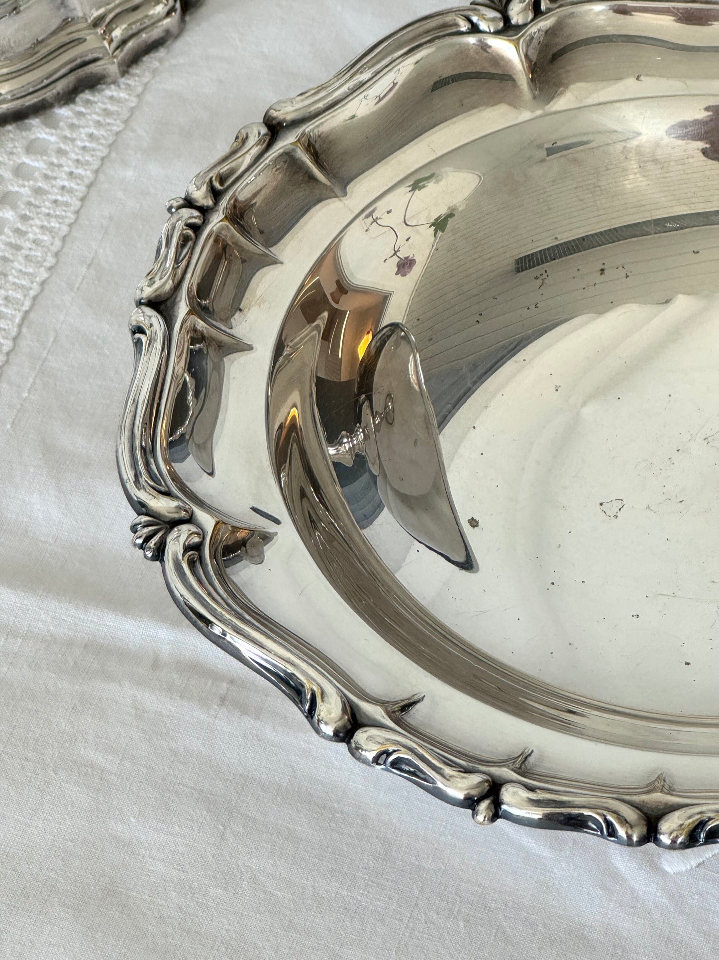 Silver plated bowl