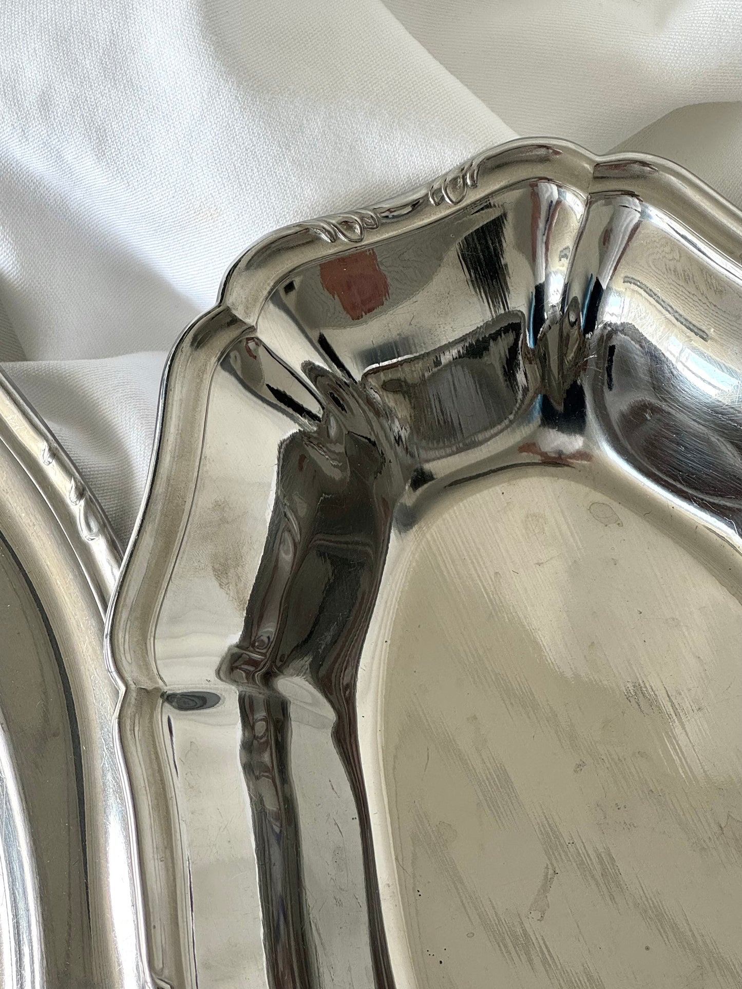 Vintage steel dishes
