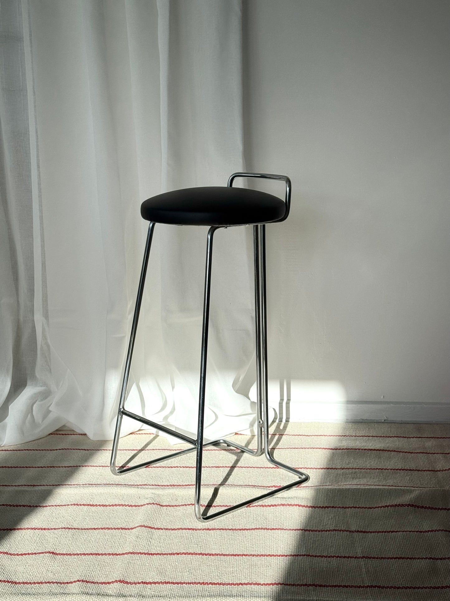 Chrome stool