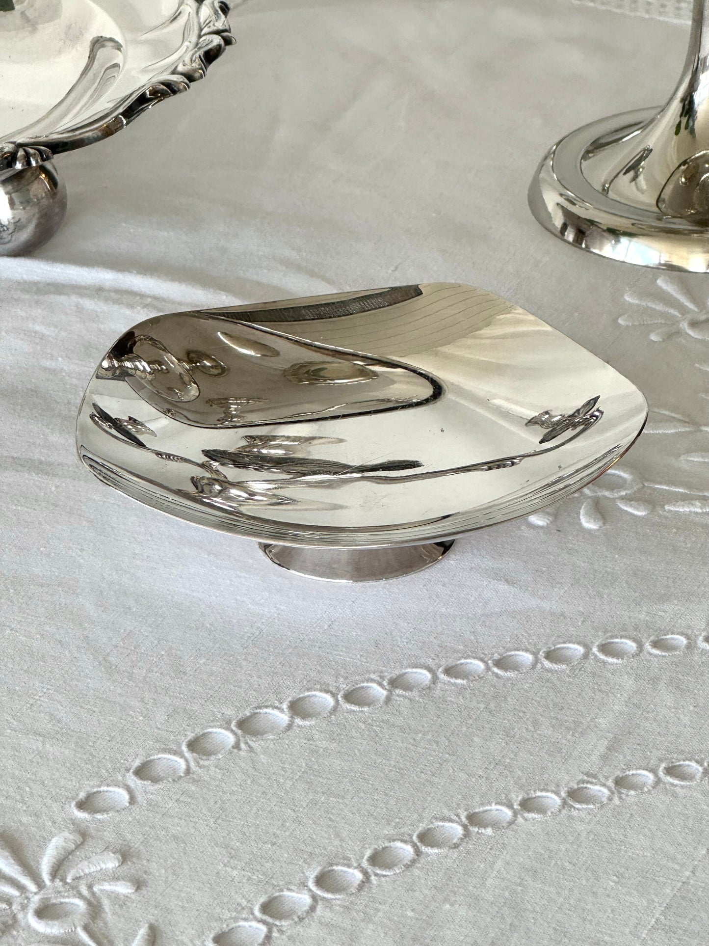 Small Silver plated stand