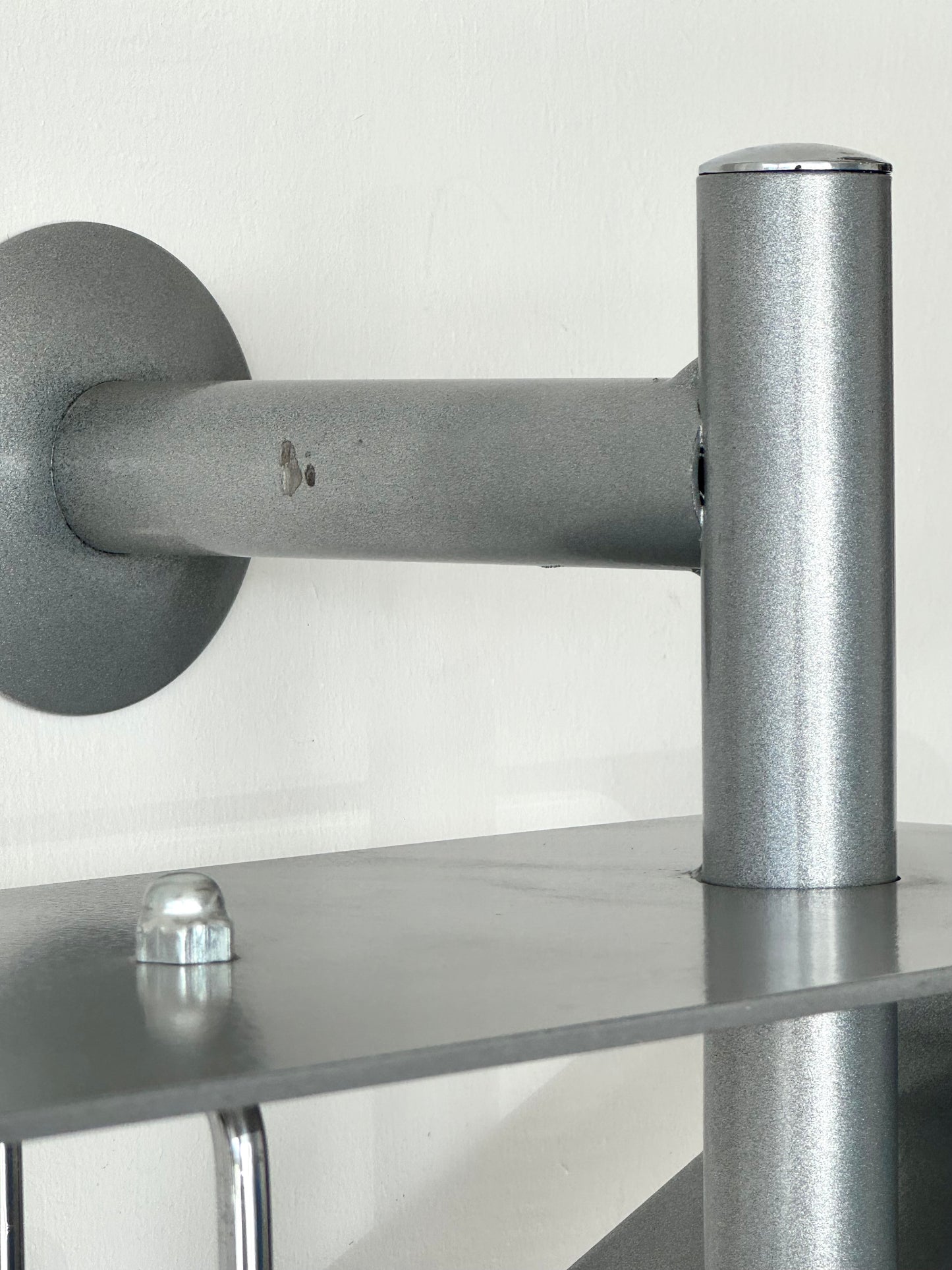 Chrome coat rack