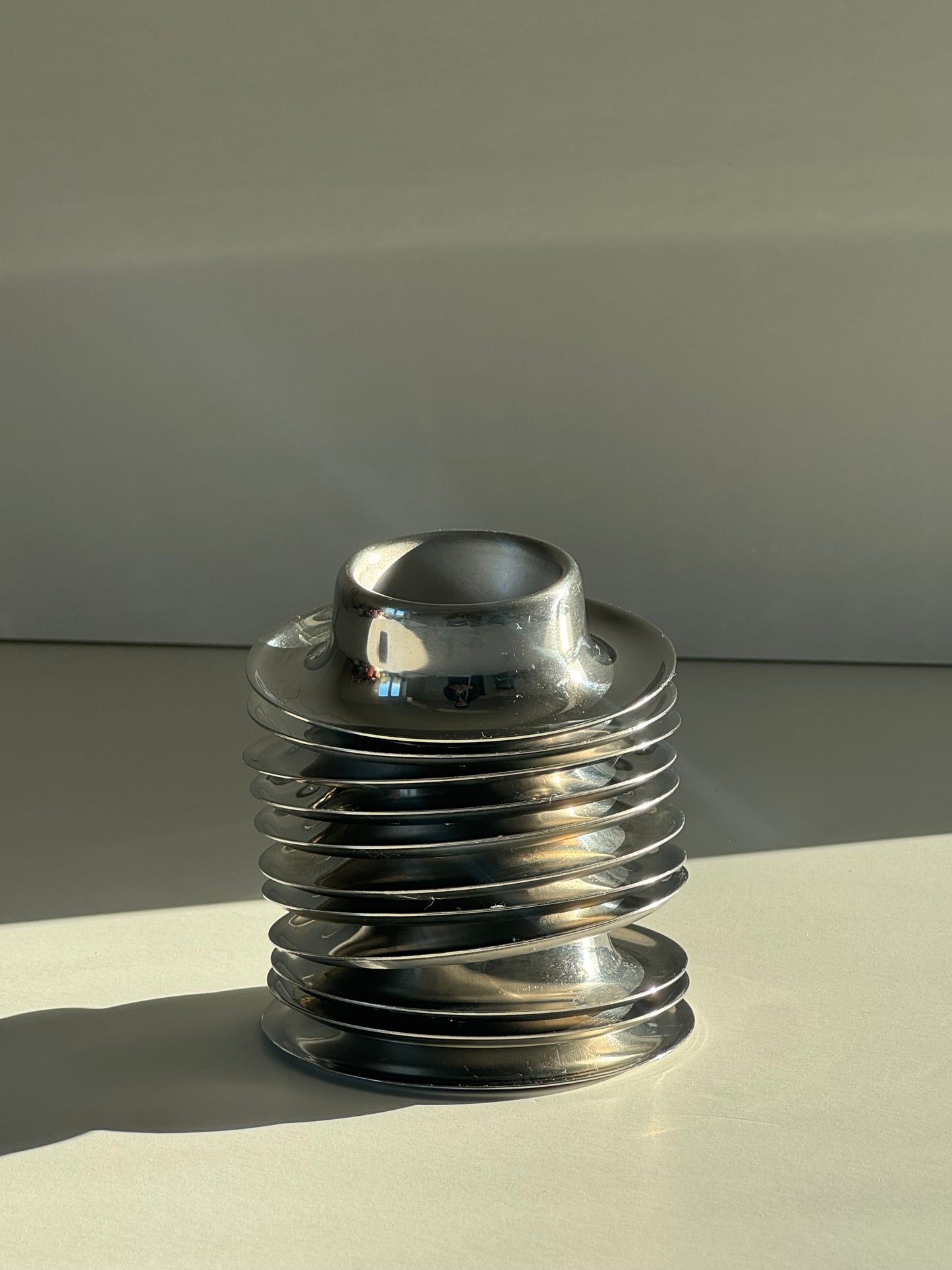Stainless steel eggcups