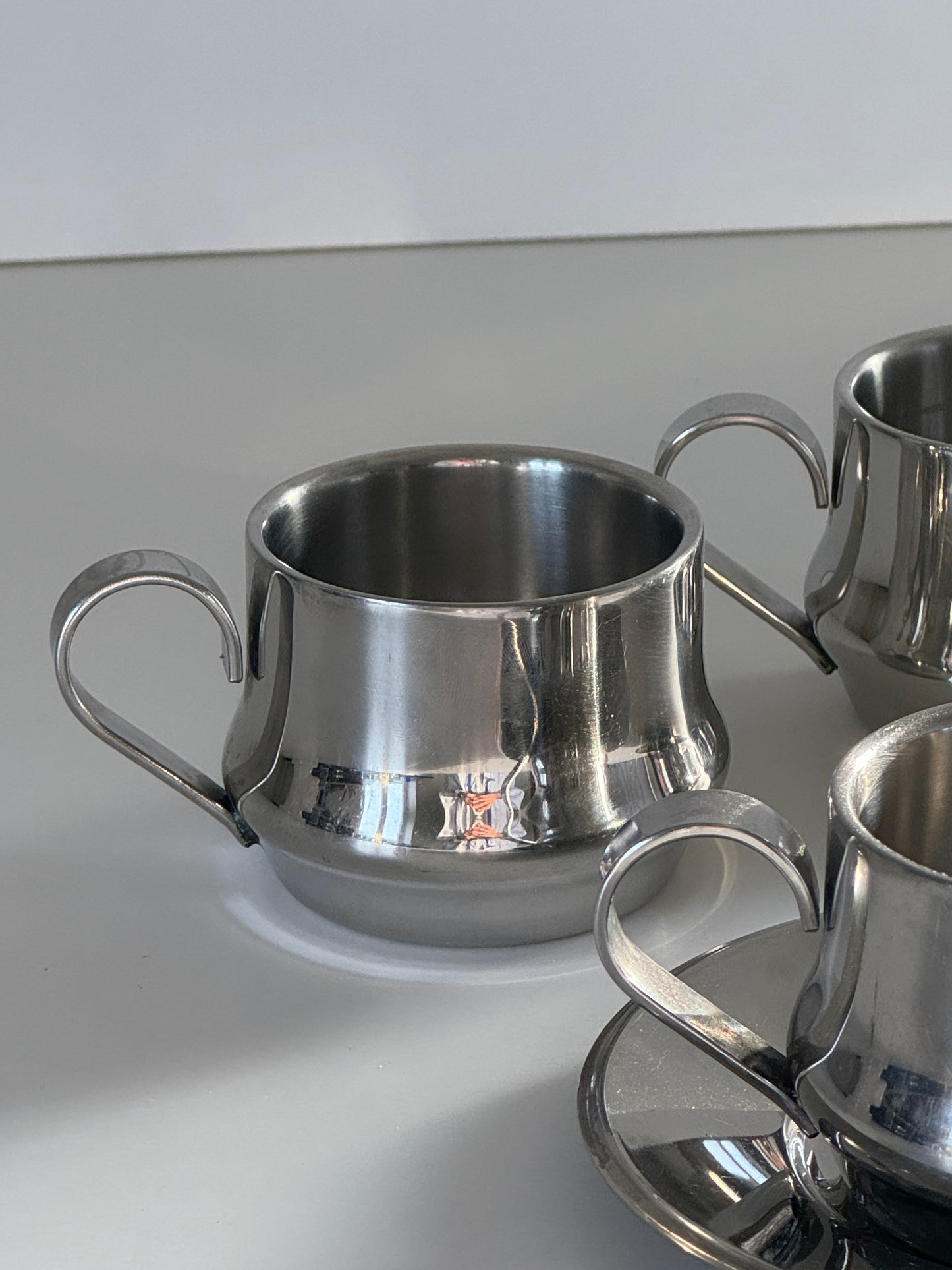 Inox "italy" espresso cup
