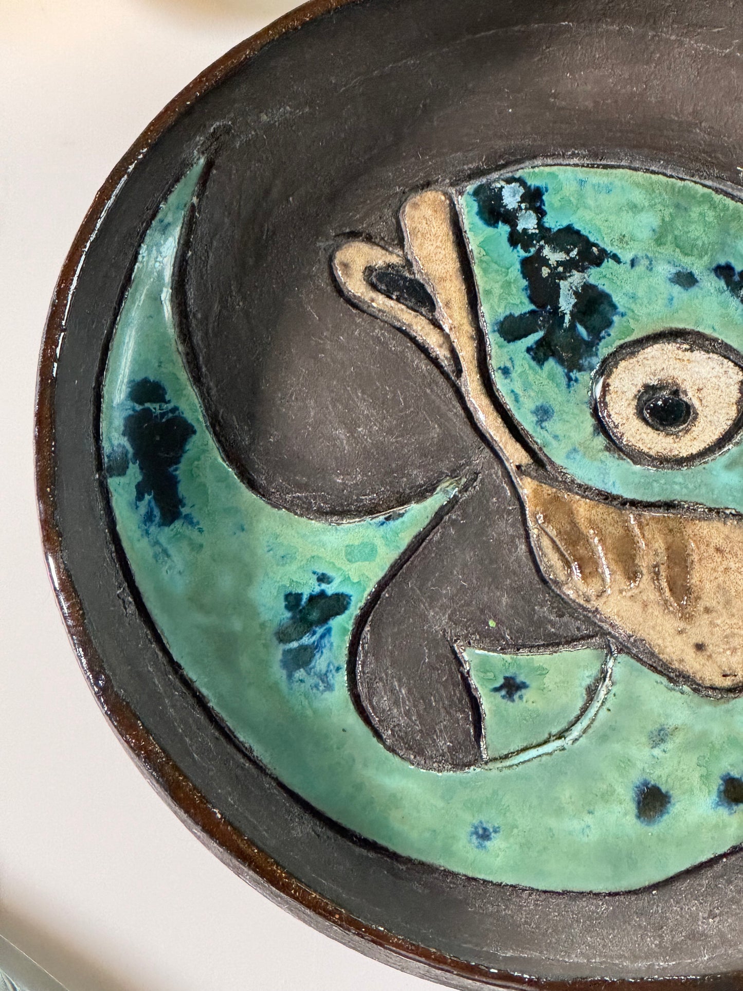 Ceramic fish dish