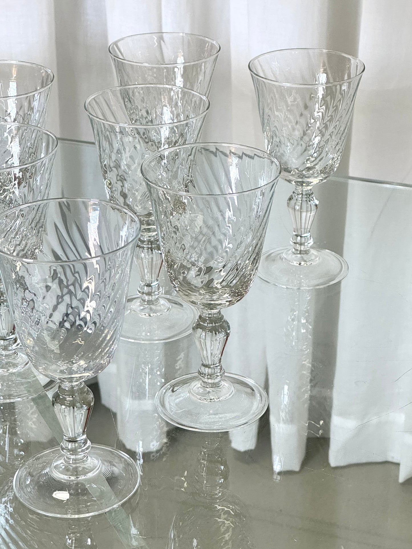 Luminarc wine glasses