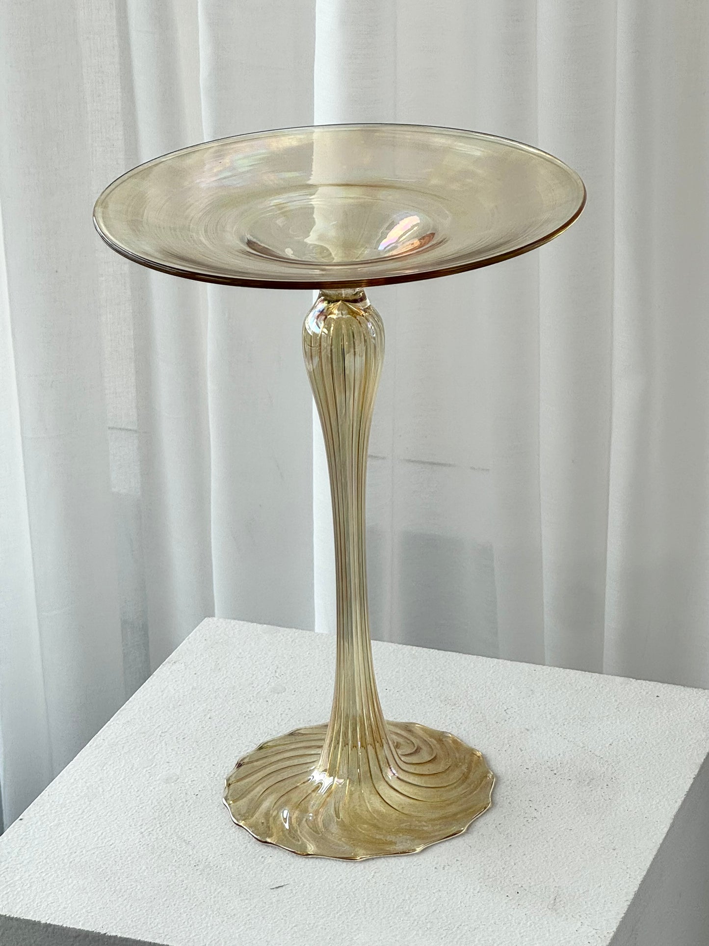 Murano glass stand